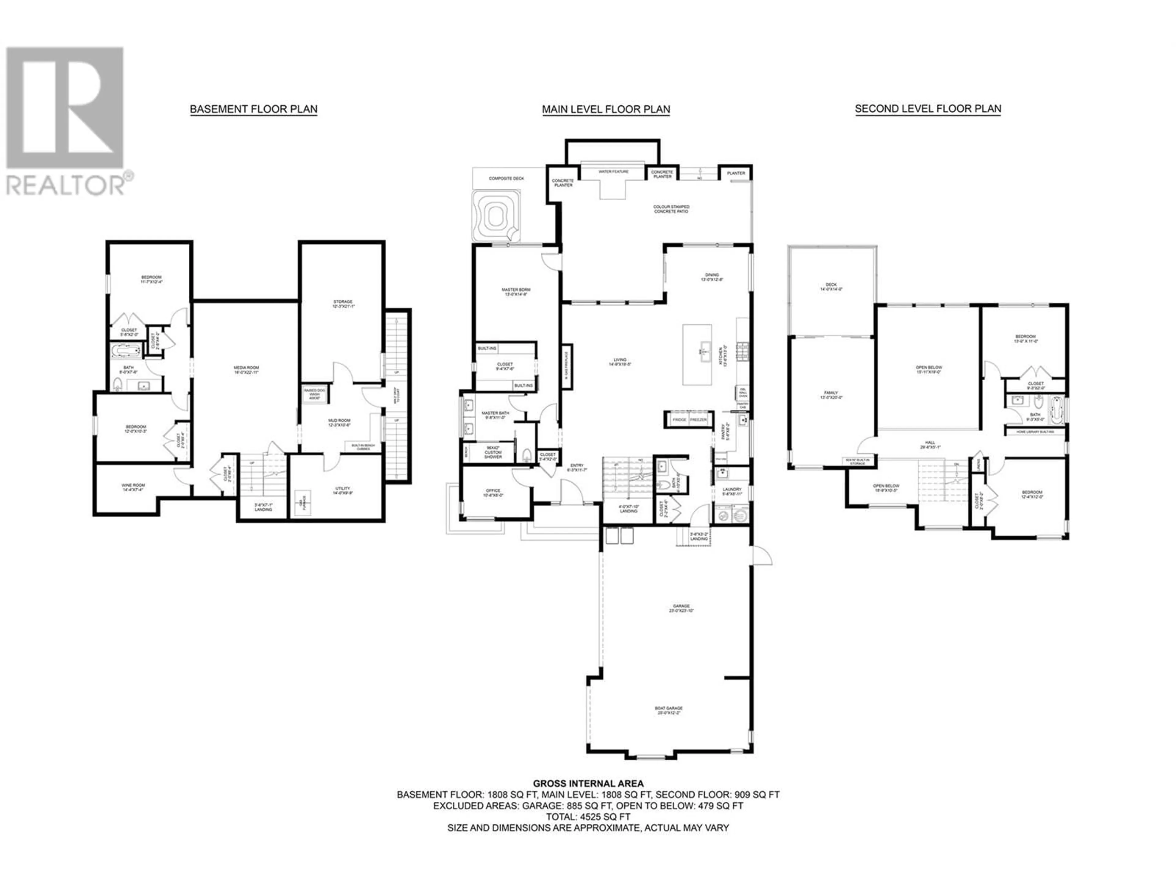 Floor plan for 1243 PRAIRIE ROSE DRIVE, Kamloops British Columbia V2E0C5