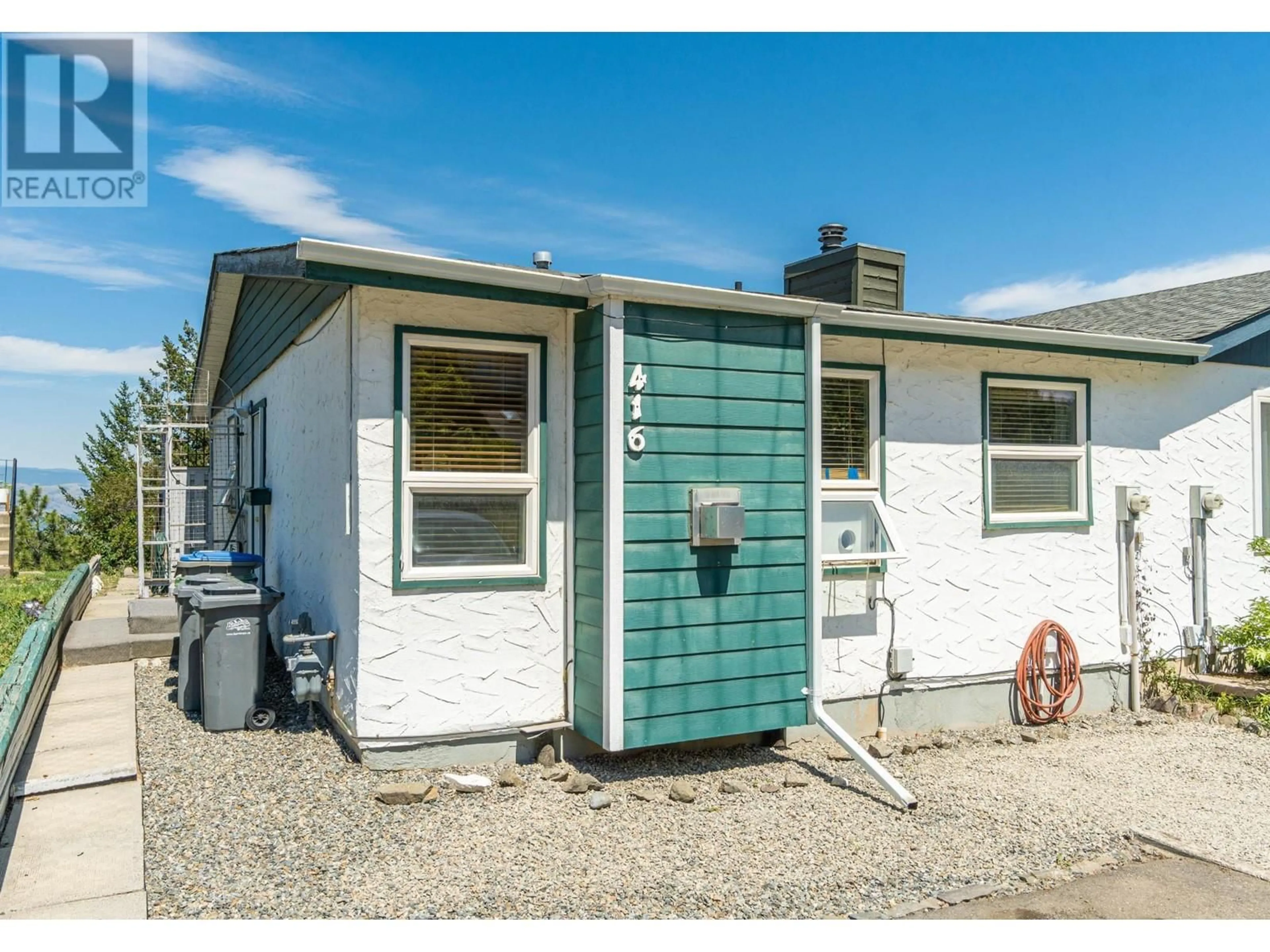 Home with vinyl exterior material, street for 416 WADDINGTON DRIVE, Kamloops British Columbia V2E1M5