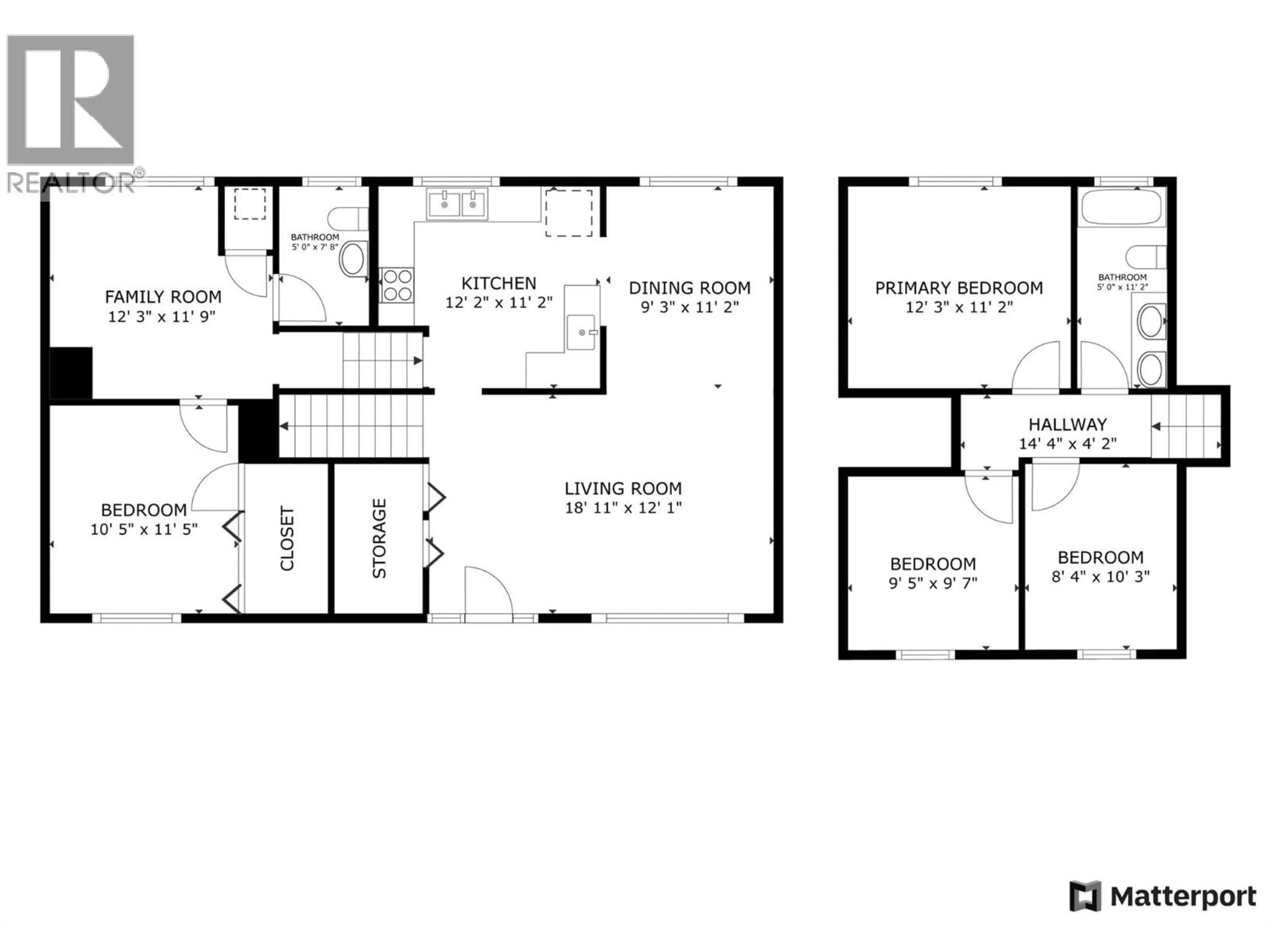 Floor plan for 2003 13 STREET, Vernon British Columbia V1T3T1