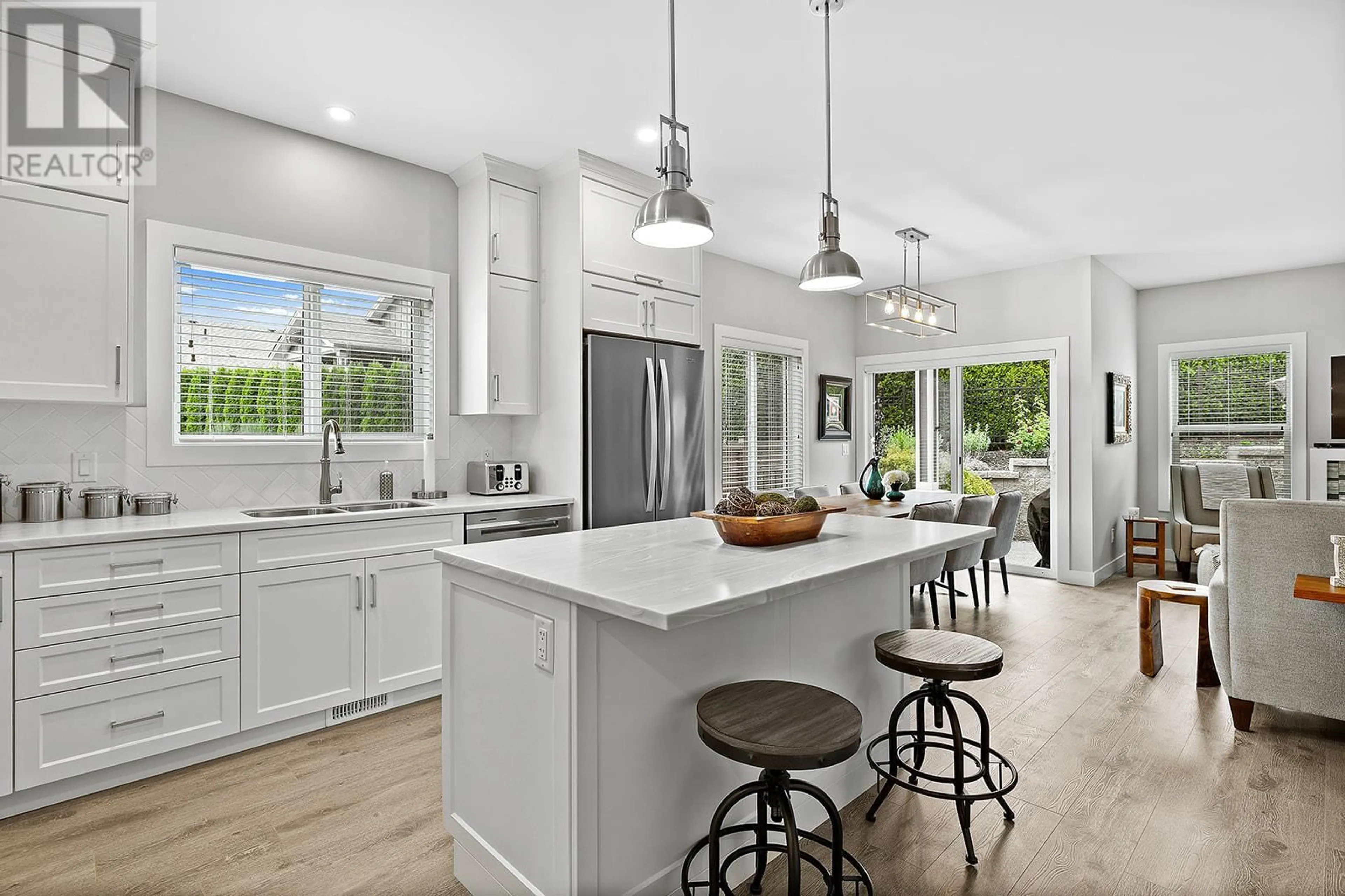 Open concept kitchen, ceramic/tile floor for 3360 IRONWOOD DRIVE, Westbank British Columbia V4T0A9