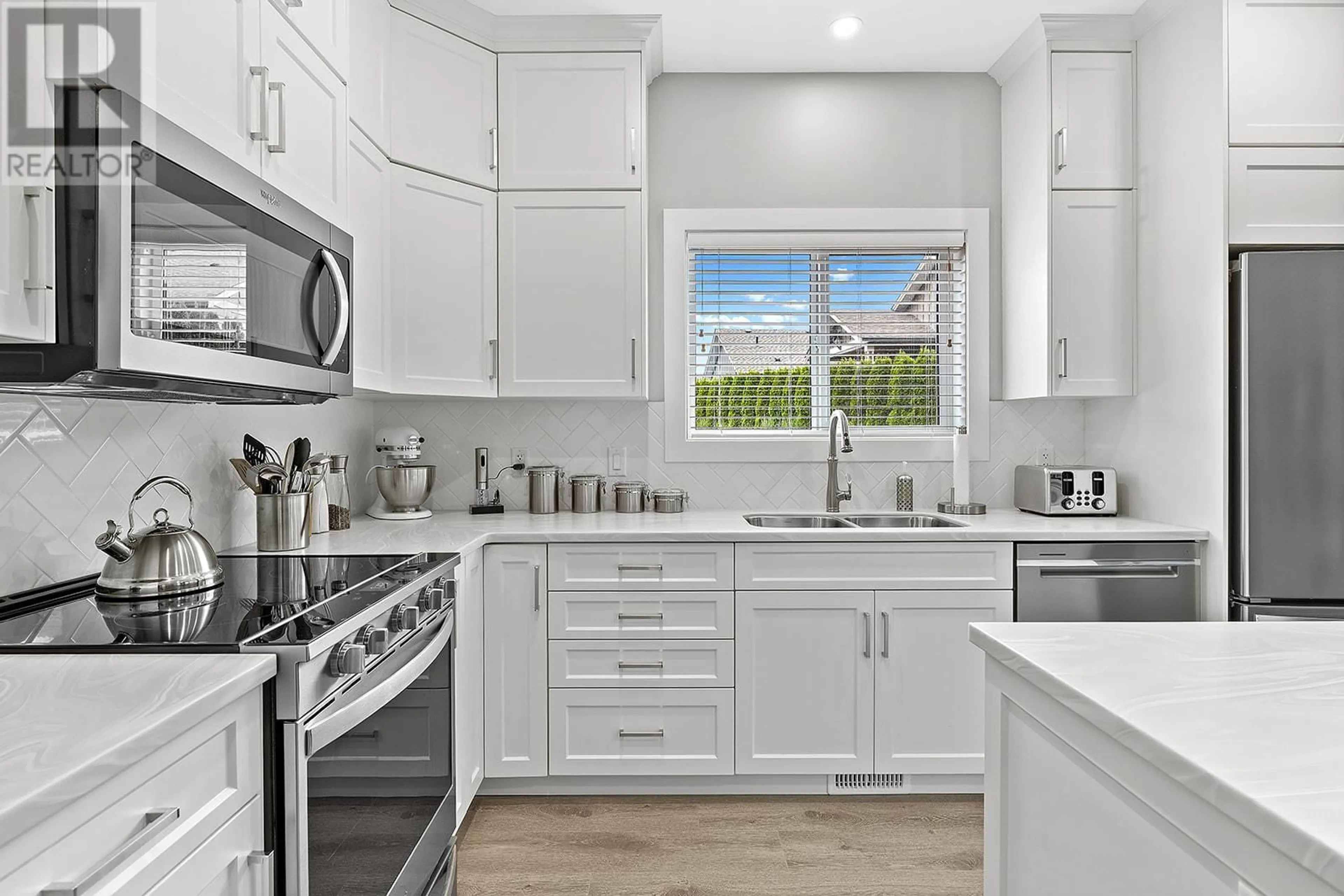 Contemporary kitchen, ceramic/tile floor for 3360 IRONWOOD DRIVE, Westbank British Columbia V4T0A9