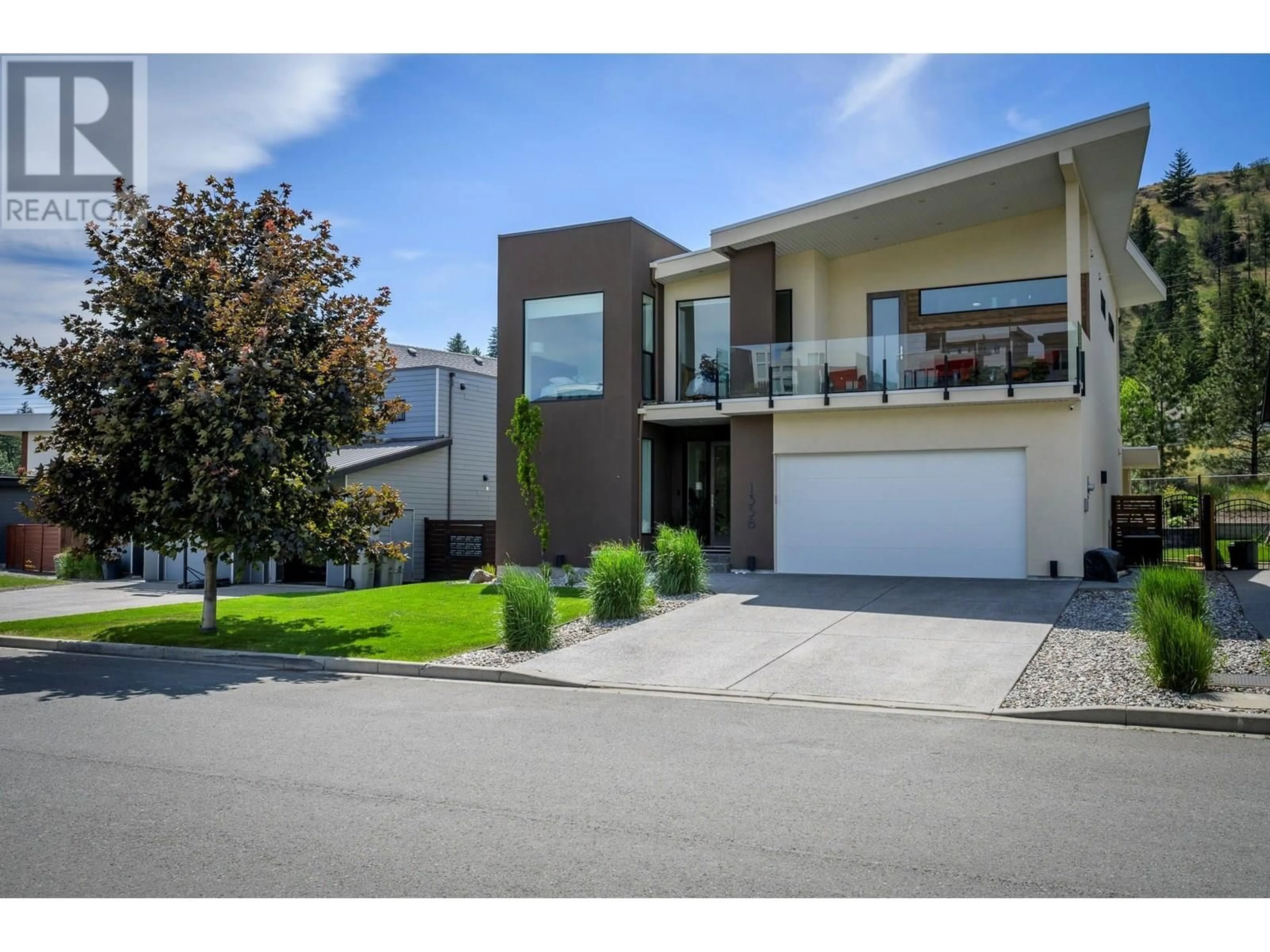 Home with vinyl exterior material, street for 1358 ROCKCRESS DRIVE, Kamloops British Columbia V2E0B4