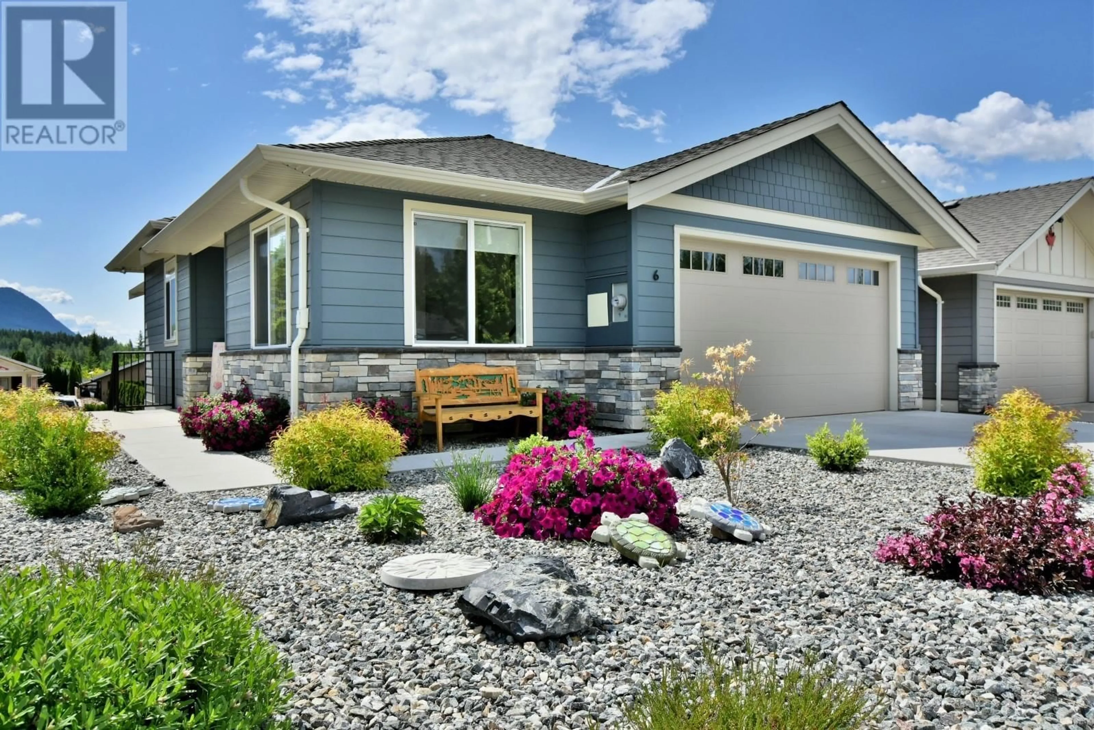 Home with vinyl exterior material, street for 6 - 2715 GOLF COURSE DRIVE, Blind Bay British Columbia V0E1H1