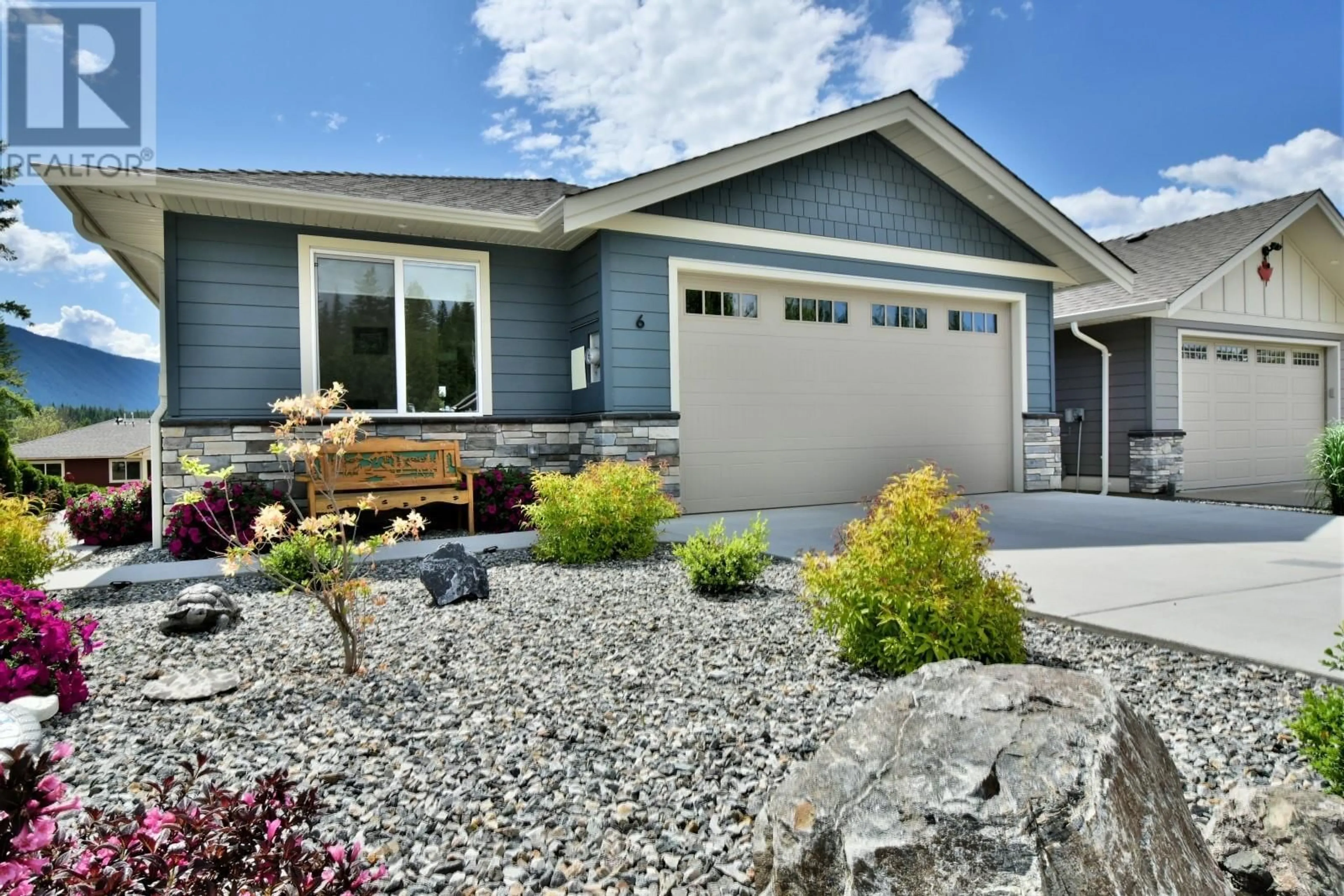 Home with vinyl exterior material, street for 6 - 2715 GOLF COURSE DRIVE, Blind Bay British Columbia V0E1H1