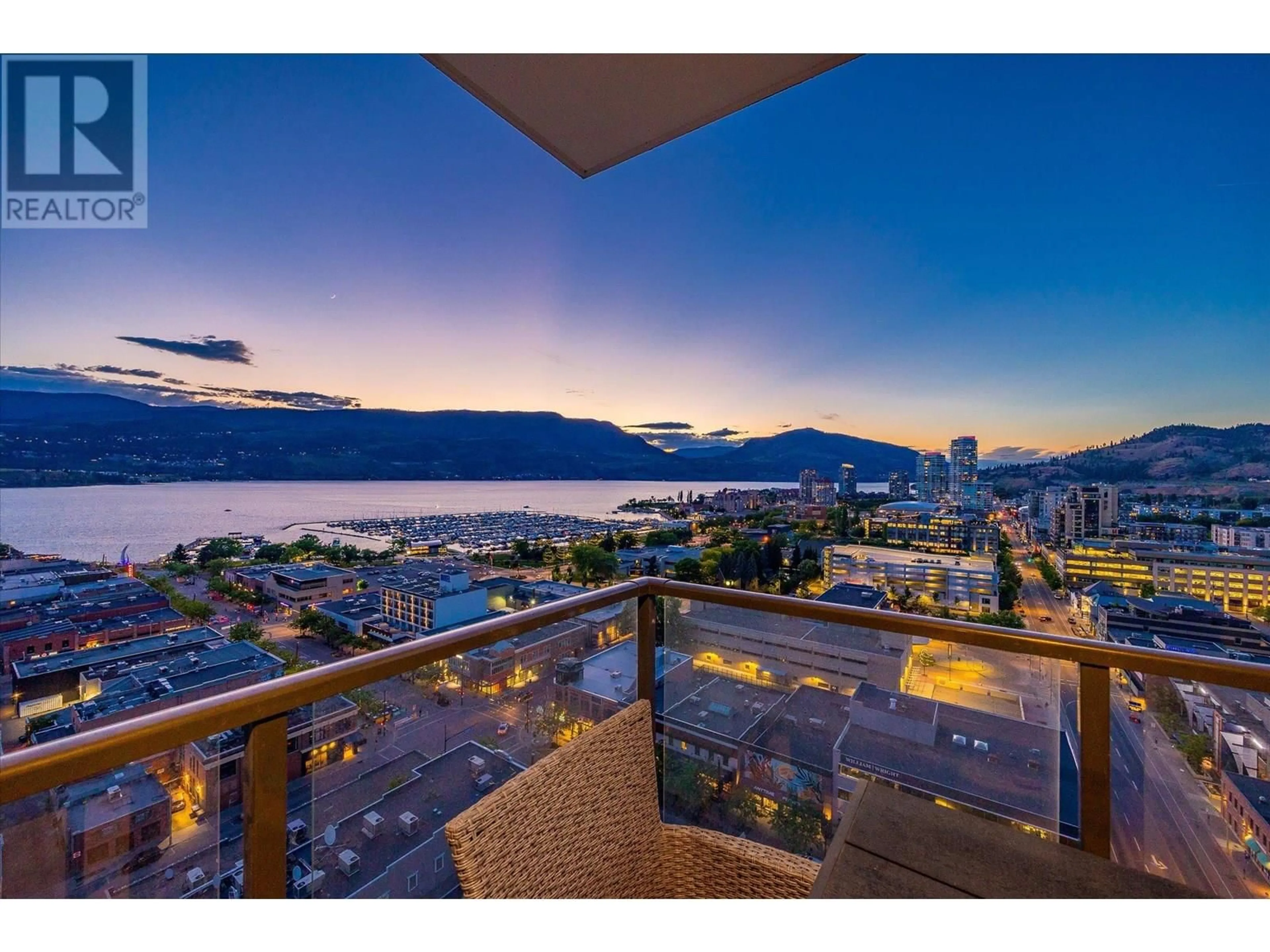 Balcony in the apartment, unknown for 2002 - 1588 ELLIS STREET, Kelowna British Columbia V1Y0H1