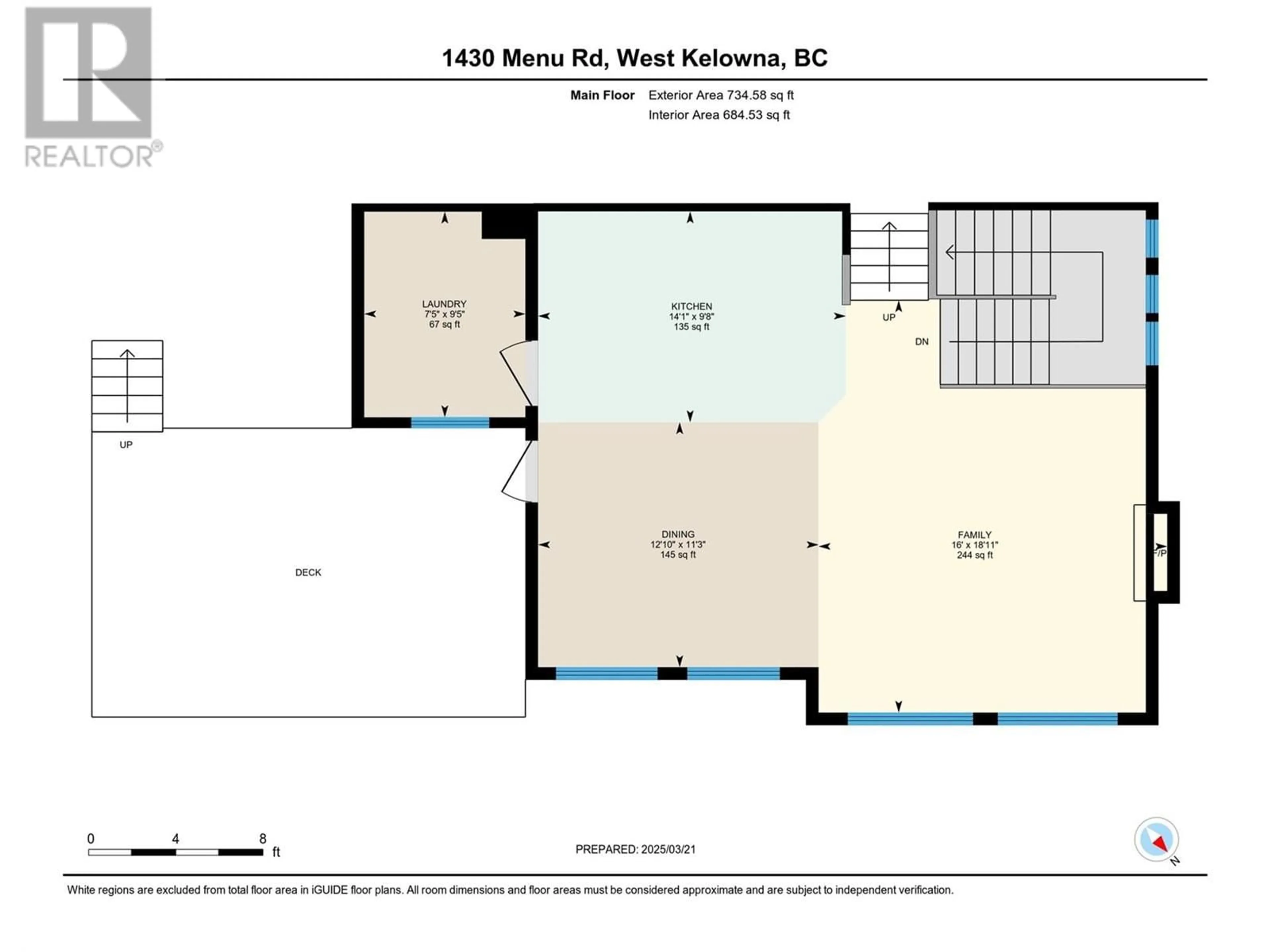 Floor plan for 1430 MENU ROAD, West Kelowna British Columbia V4T2R9