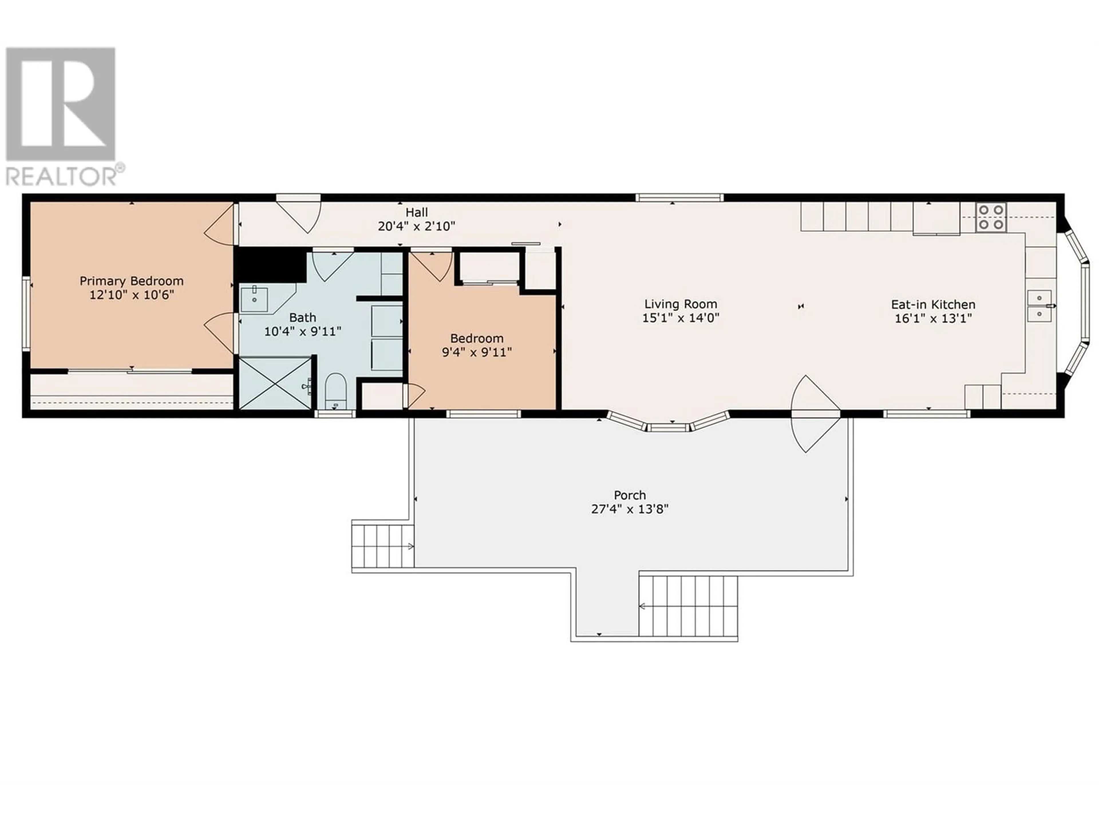 Floor plan for 65 - 1929 HIGHWAY 97 HIGHWAY SOUTH, West Kelowna British Columbia V1Z2Z1