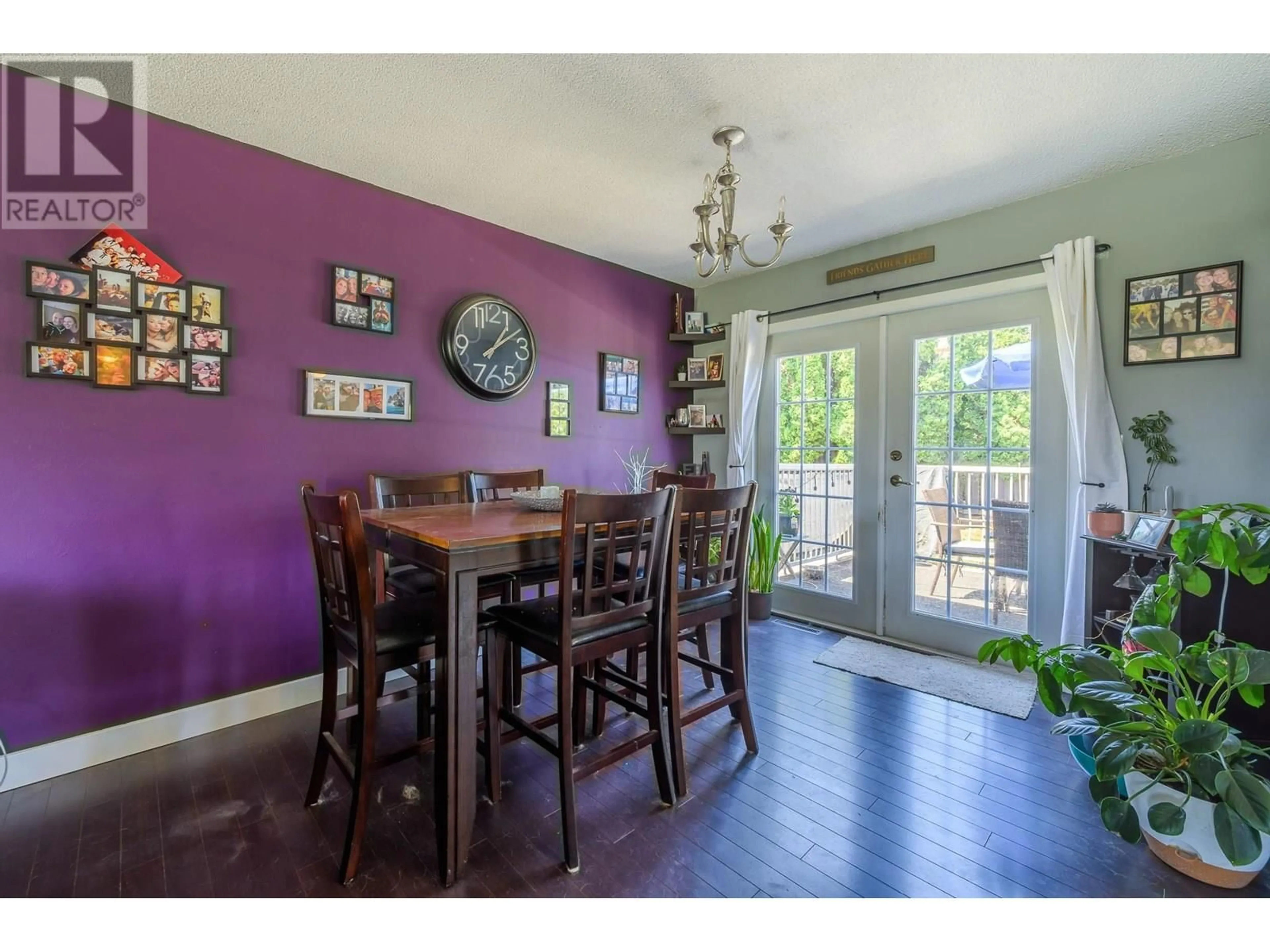 Dining room, wood/laminate floor for 531 BAYWOOD CRESCENT, Kamloops British Columbia V2B6B2