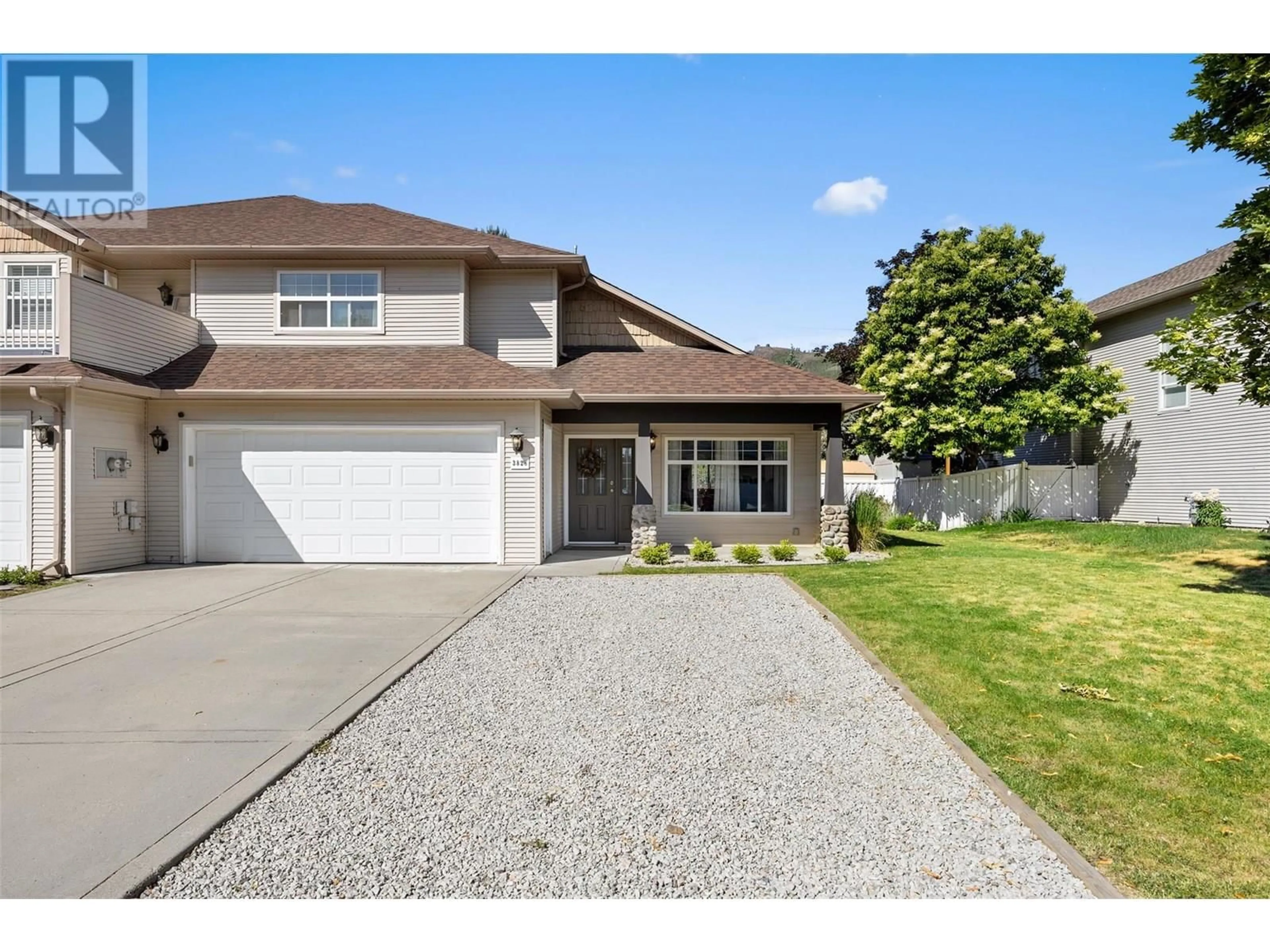 Home with vinyl exterior material, street for 3828 GLEN CANYON DRIVE, West Kelowna British Columbia V4T2P7