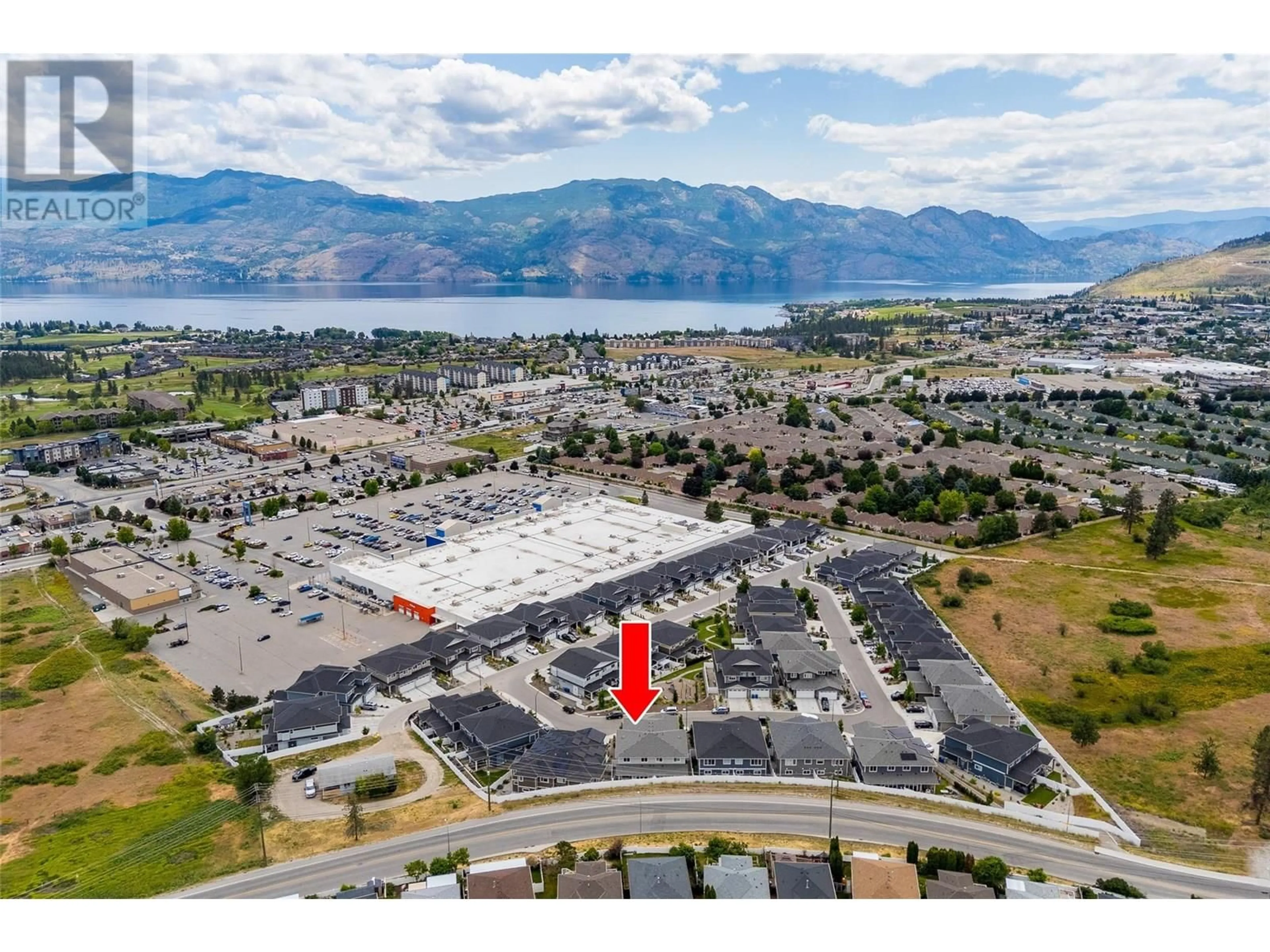 A pic from outside/outdoor area/front of a property/back of a property/a pic from drone, mountain view for 3329 HAWKS CRESCENT, West Kelowna British Columbia V4T0A7