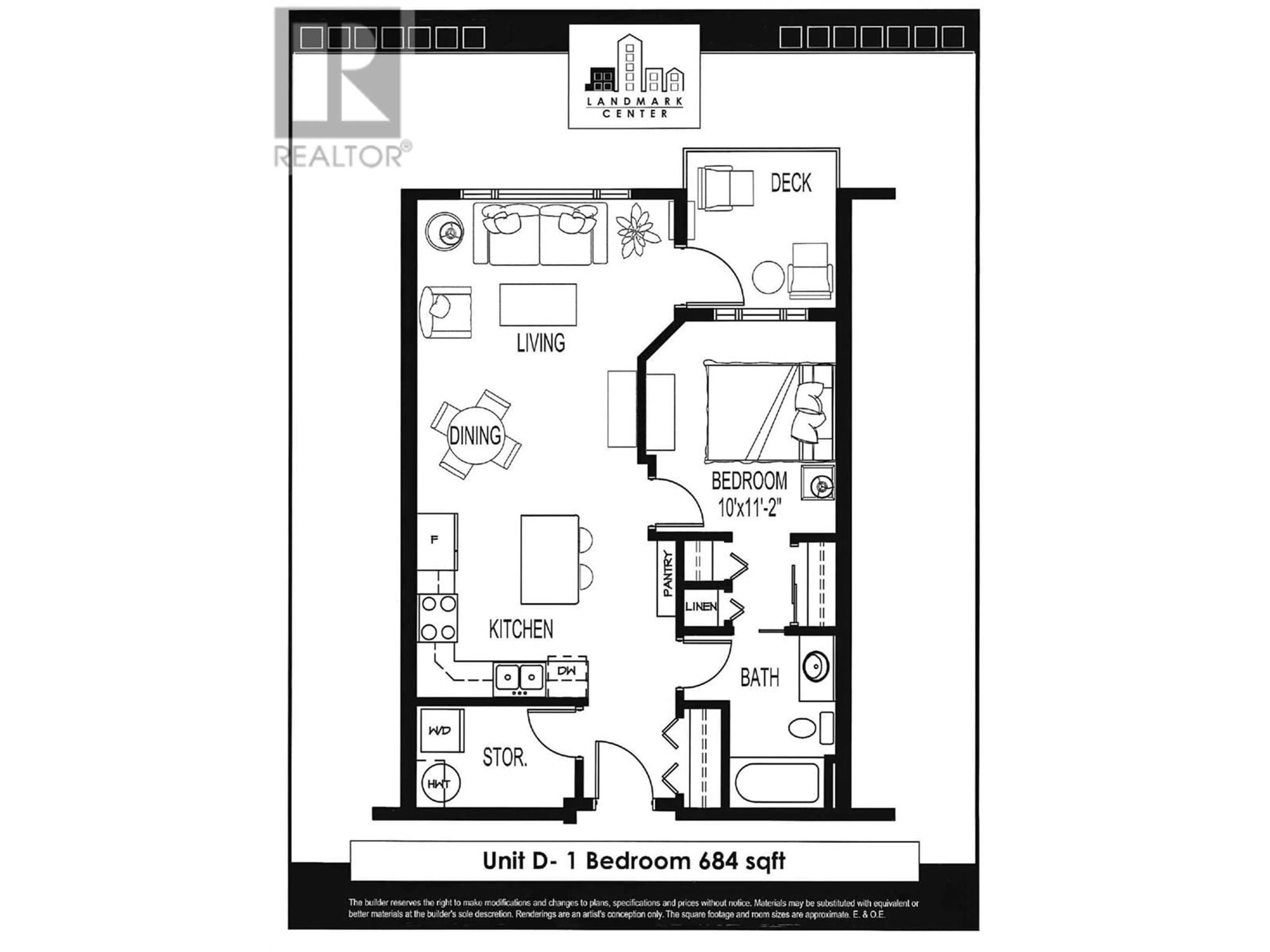 Floor plan for 411 - 755 MCGILL ROAD, Kamloops British Columbia V2C0B6