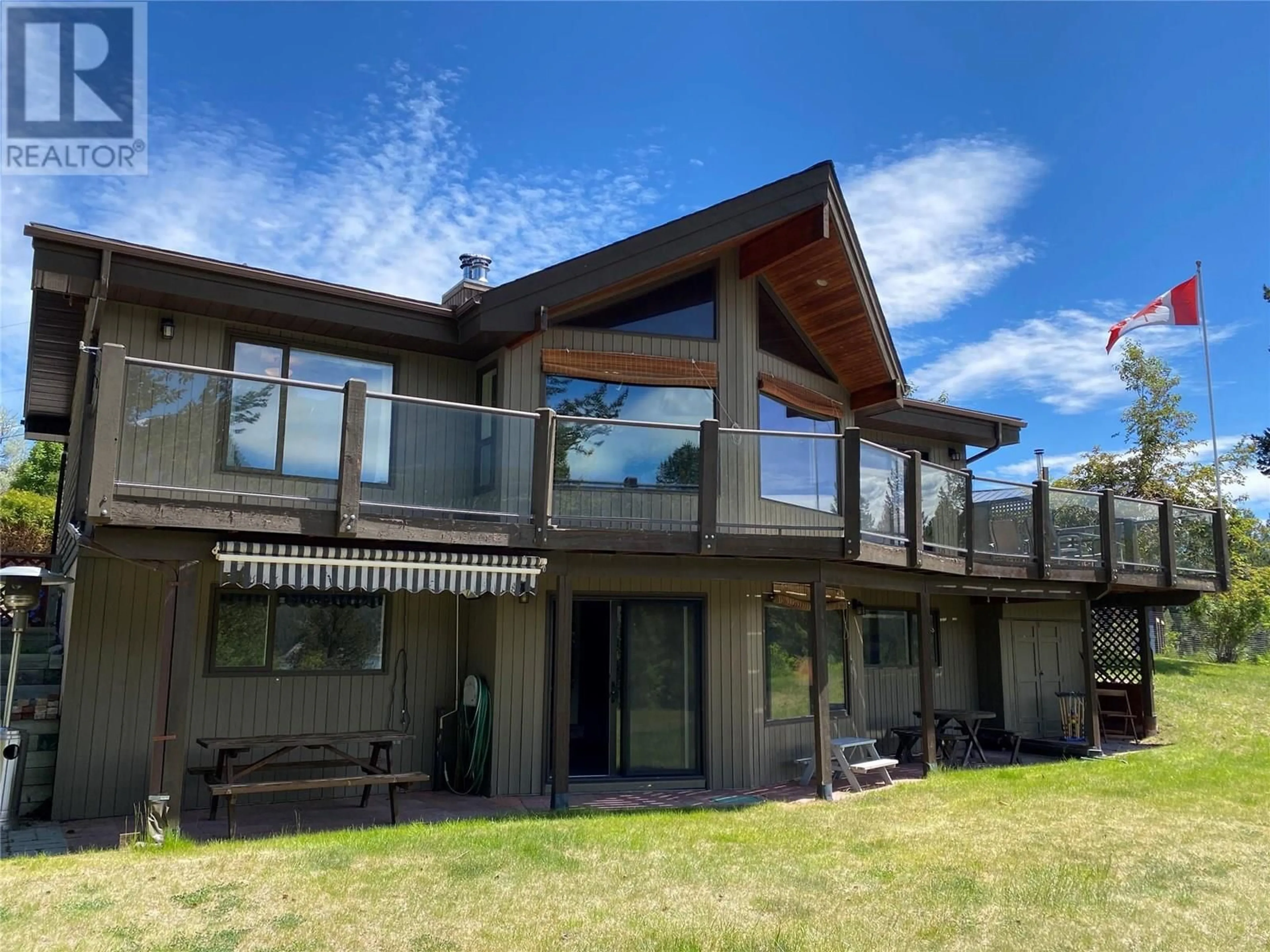 A pic from outside/outdoor area/front of a property/back of a property/a pic from drone, unknown for 4721 WILMAI ROAD, Windermere British Columbia V0B2L2