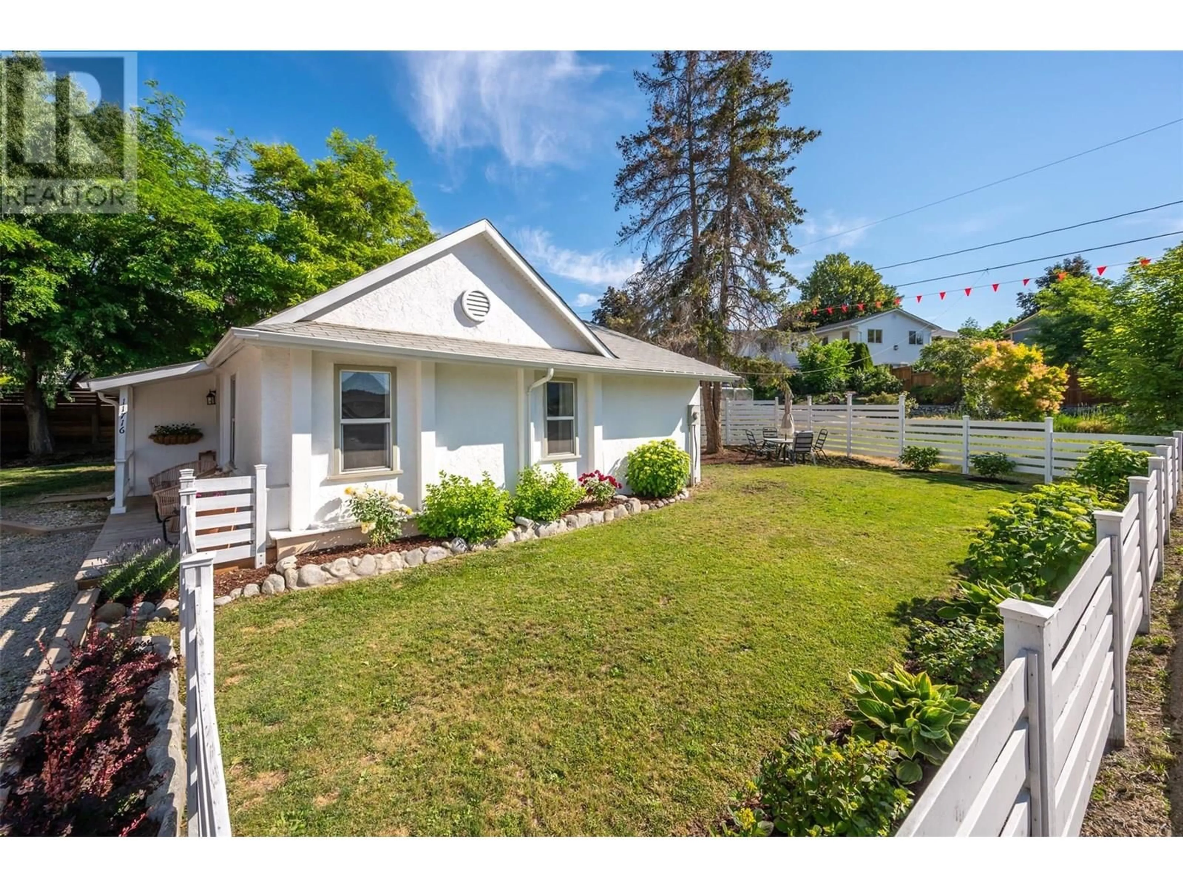 A pic from outside/outdoor area/front of a property/back of a property/a pic from drone, street for 11716 PRAIRIE VALLEY ROAD, Summerland British Columbia V0H1Z8