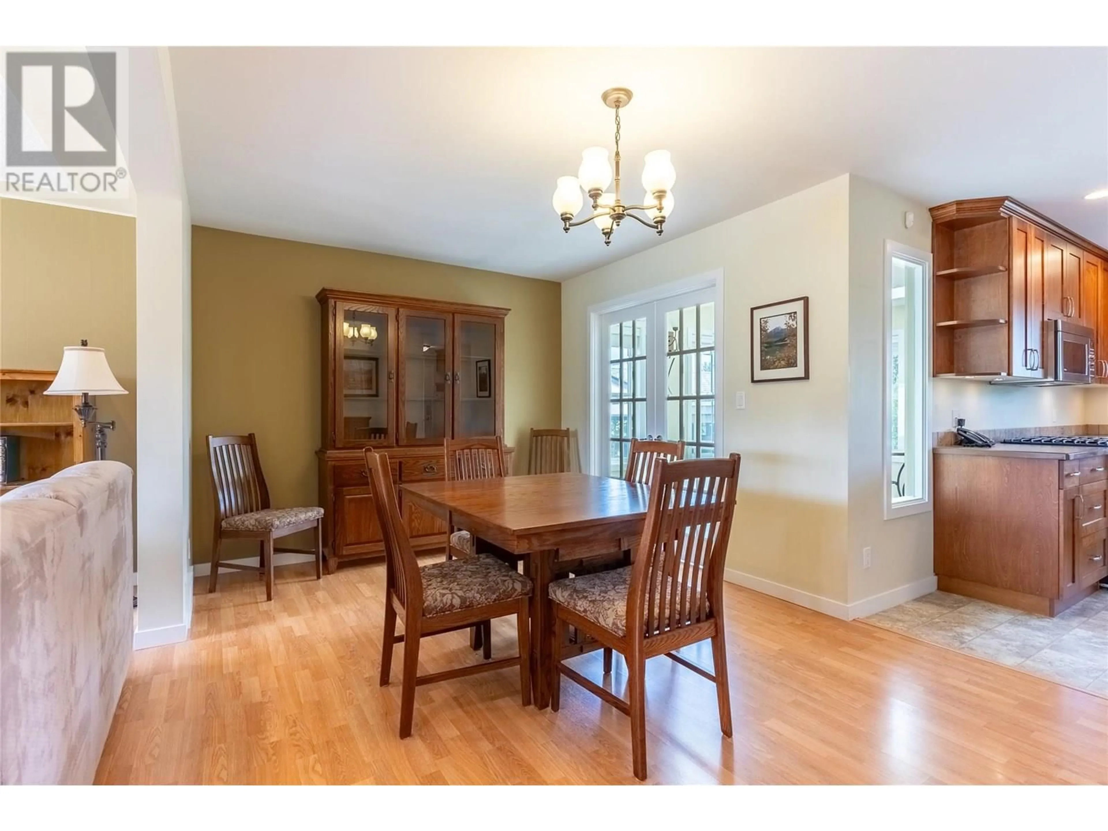 Dining room, wood/laminate floor for 249 CHESTNUT AVENUE, Kamloops British Columbia V2B1L4