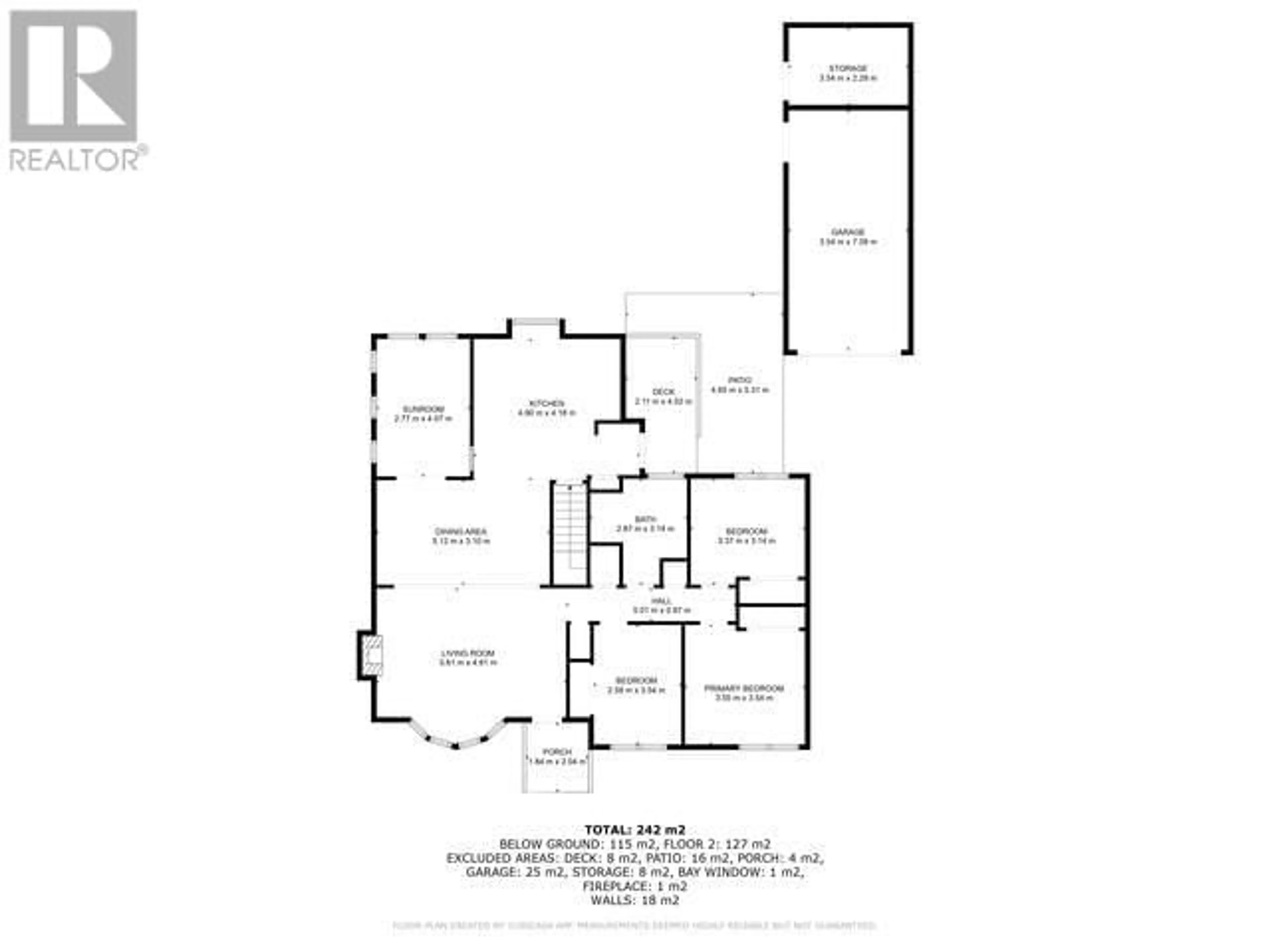 Floor plan for 249 CHESTNUT AVENUE, Kamloops British Columbia V2B1L4