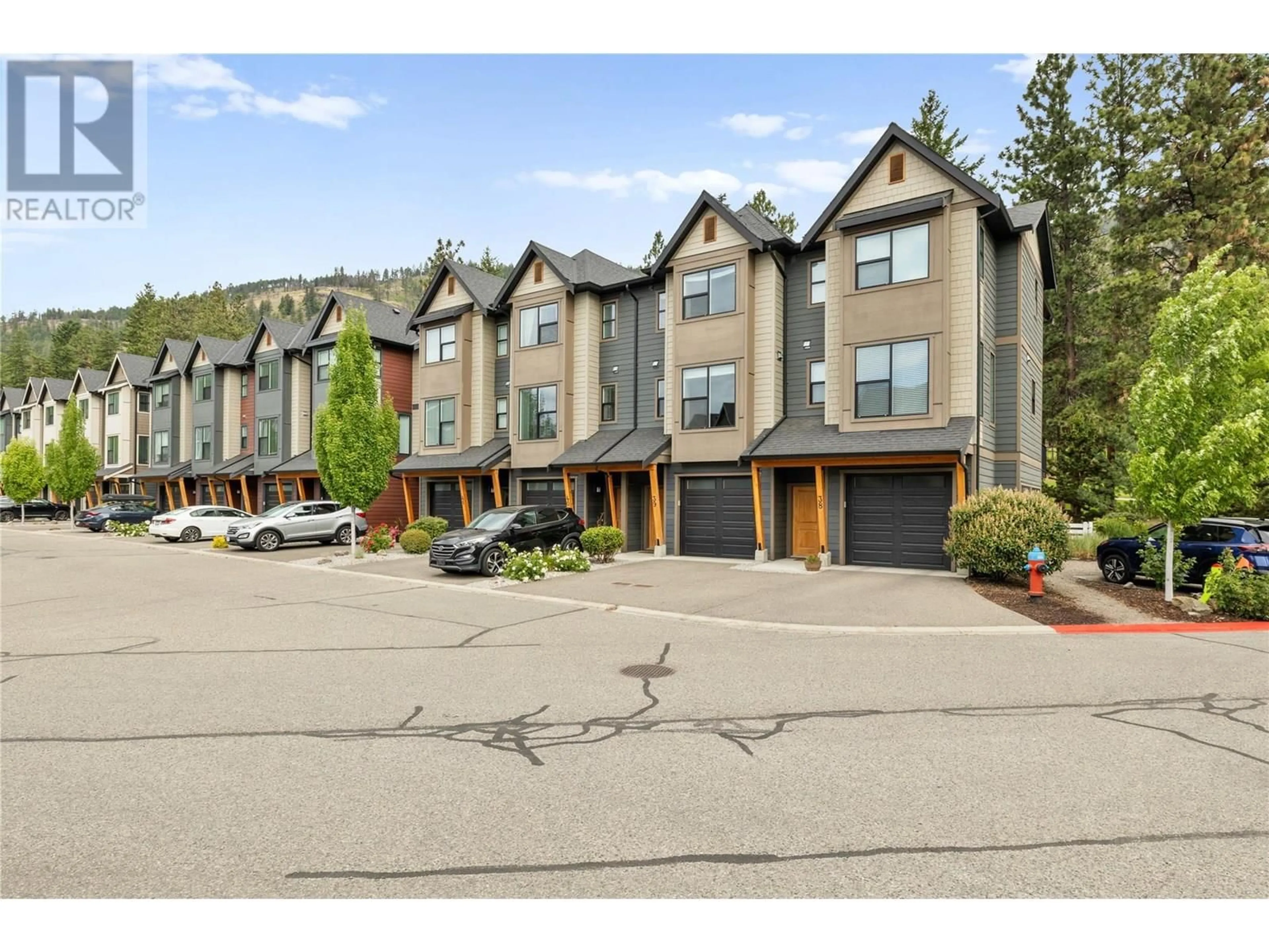 A pic from outside/outdoor area/front of a property/back of a property/a pic from drone, street for 39 - 2490 TUSCANY DRIVE, West Kelowna British Columbia V4T3M4