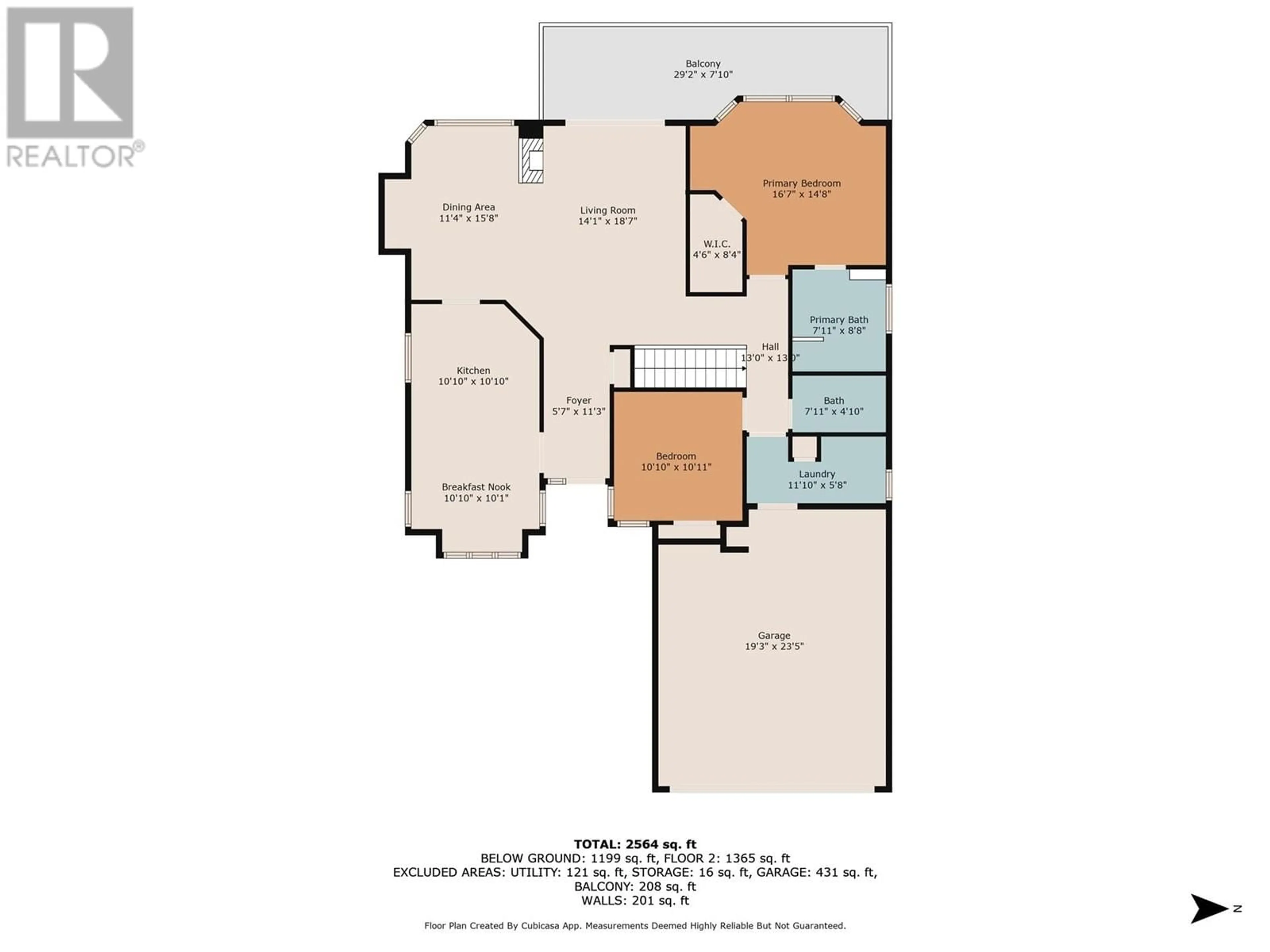 Floor plan for 4182 GALLAGHERS BOULEVARD SOUTH, Kelowna British Columbia V1V4X2