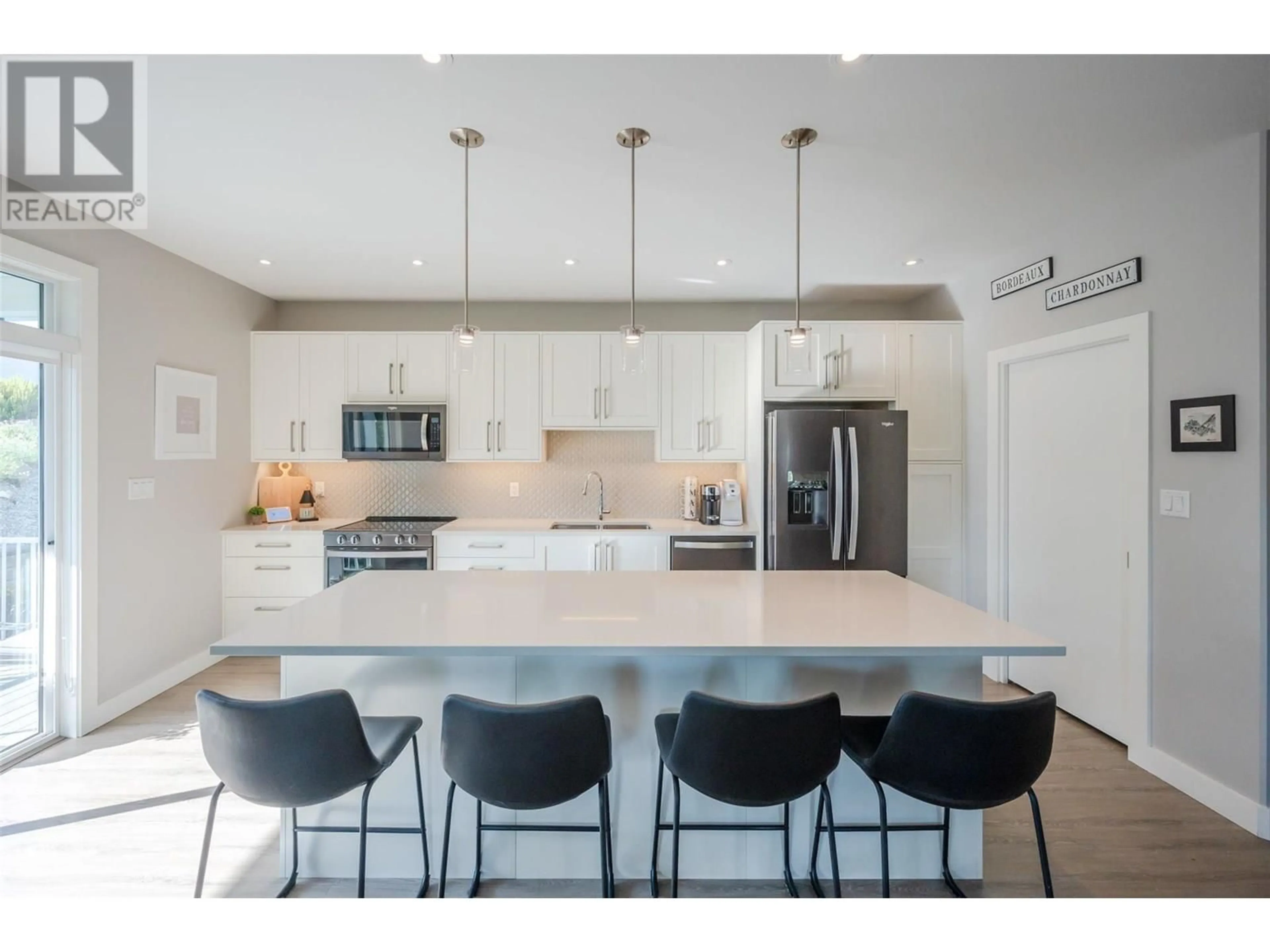 Open concept kitchen, ceramic/tile floor for 2749 EVERGREEN DRIVE, Penticton British Columbia V2A8L5
