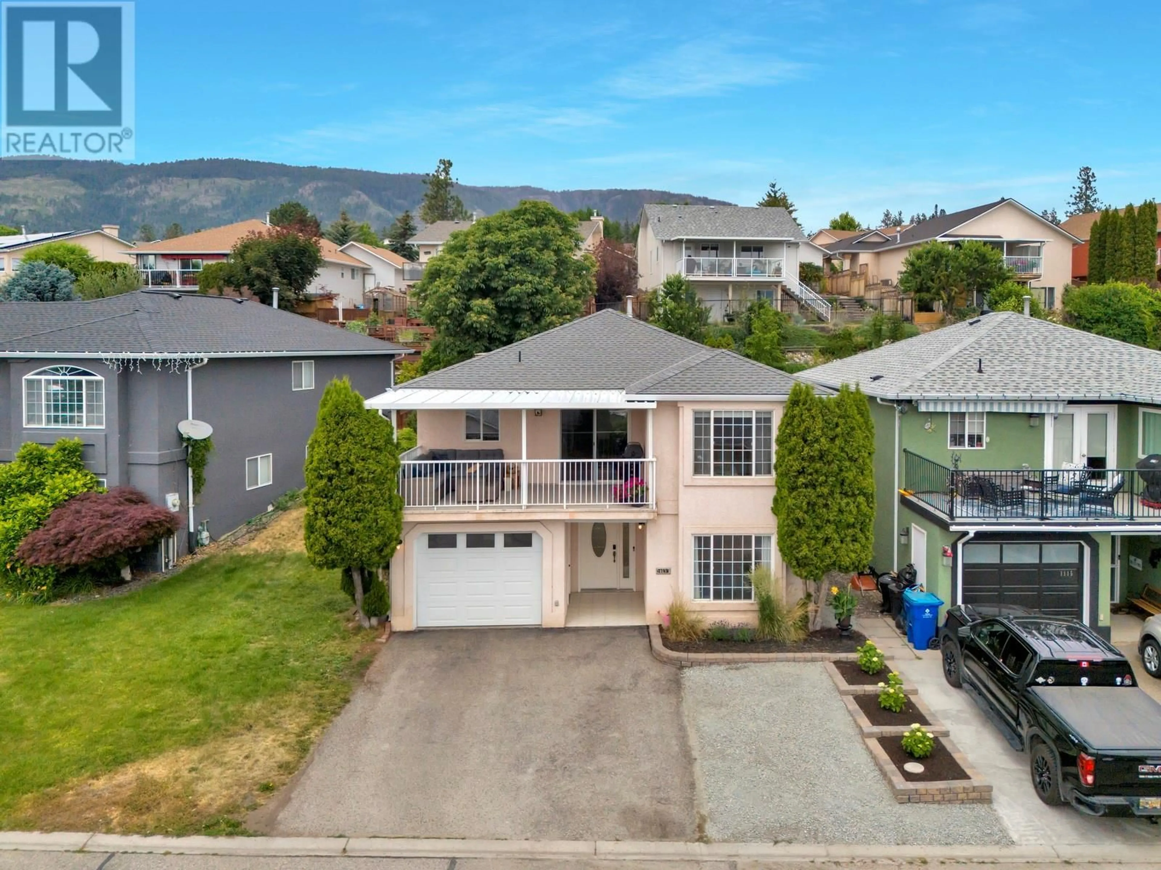 A pic from outside/outdoor area/front of a property/back of a property/a pic from drone, street for 1113 - 2440 OLD OKANAGAN HIGHWAY OTHER, Westbank British Columbia V4T1X6