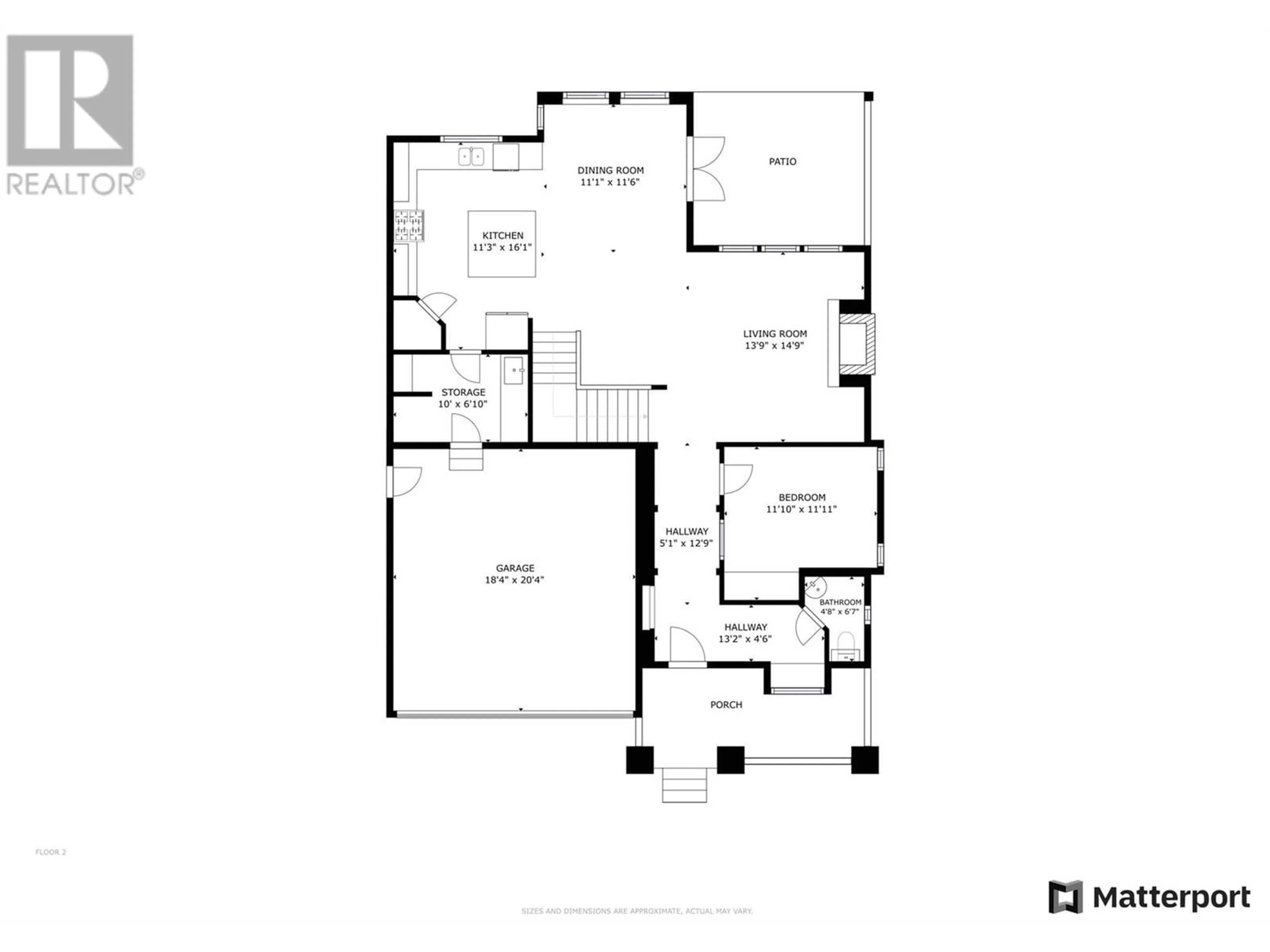 Floor plan for 985 PARET CRESCENT, Kelowna British Columbia V1W4X9