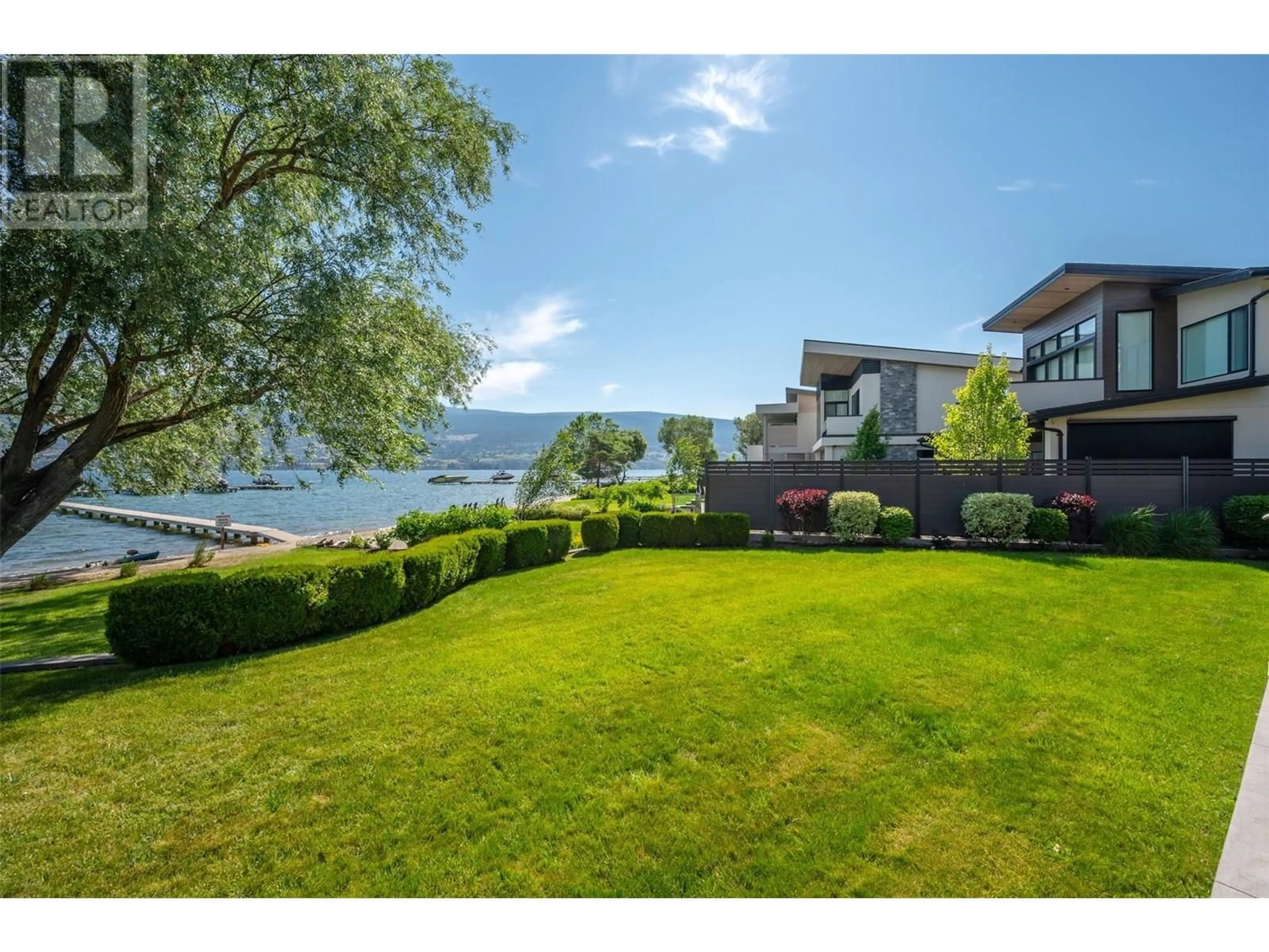 A pic from outside/outdoor area/front of a property/back of a property/a pic from drone, water/lake/river/ocean view for 2830 LANDRY CRESCENT, Summerland British Columbia V0H1Z9