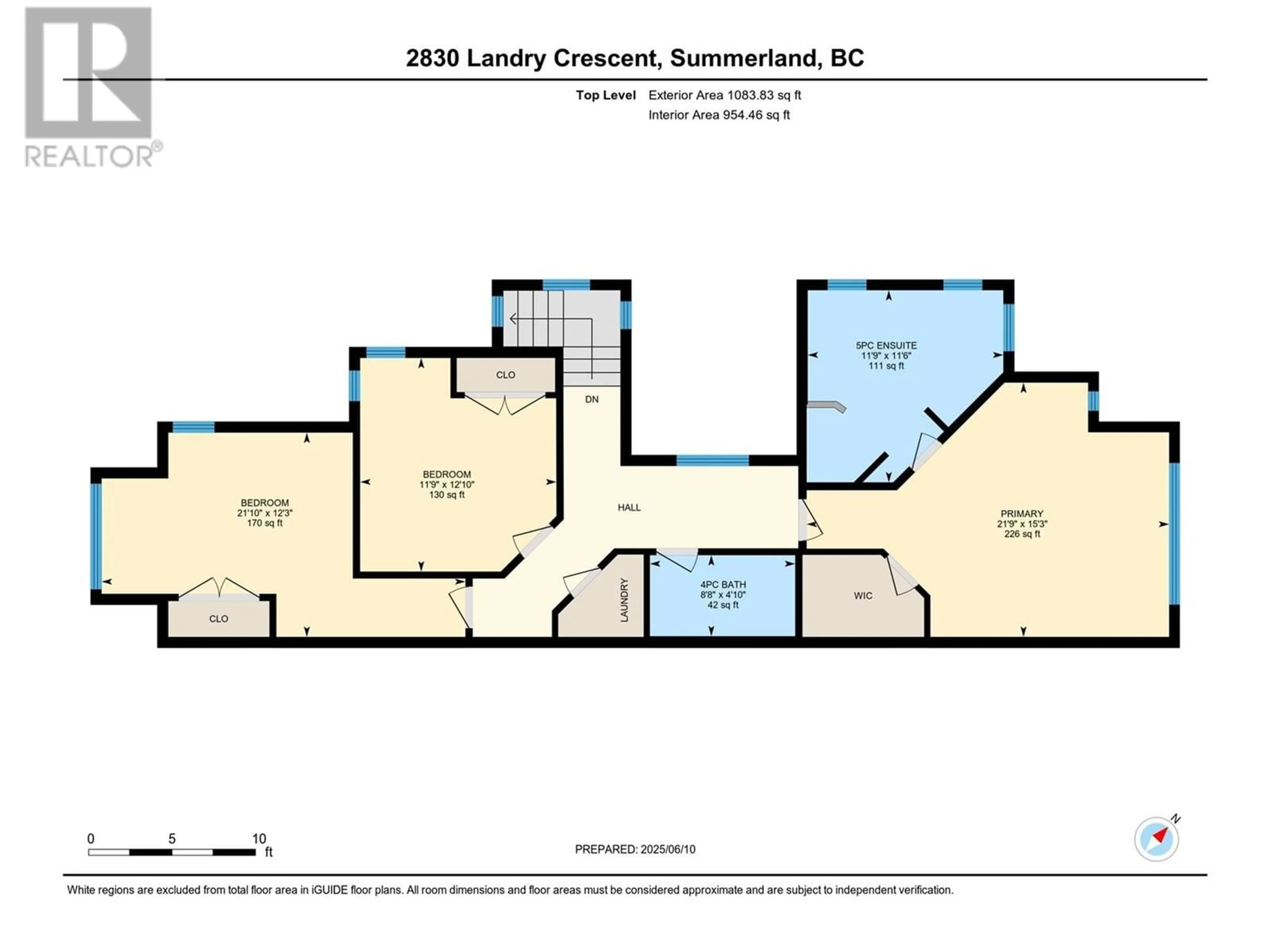 Floor plan for 2830 LANDRY CRESCENT, Summerland British Columbia V0H1Z9