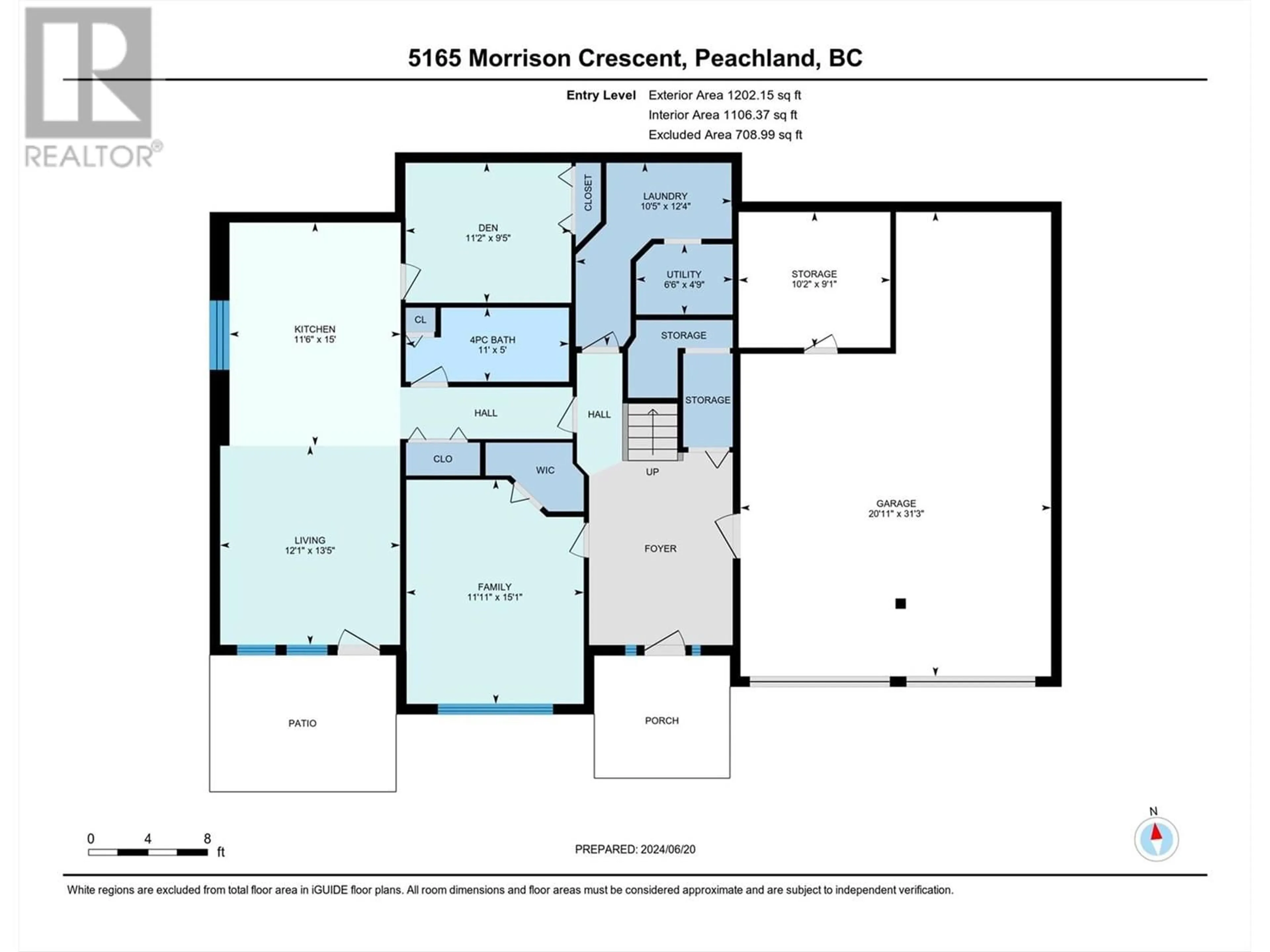 Floor plan for 5165 MORRISON CRESCENT, Peachland British Columbia V0H1X2