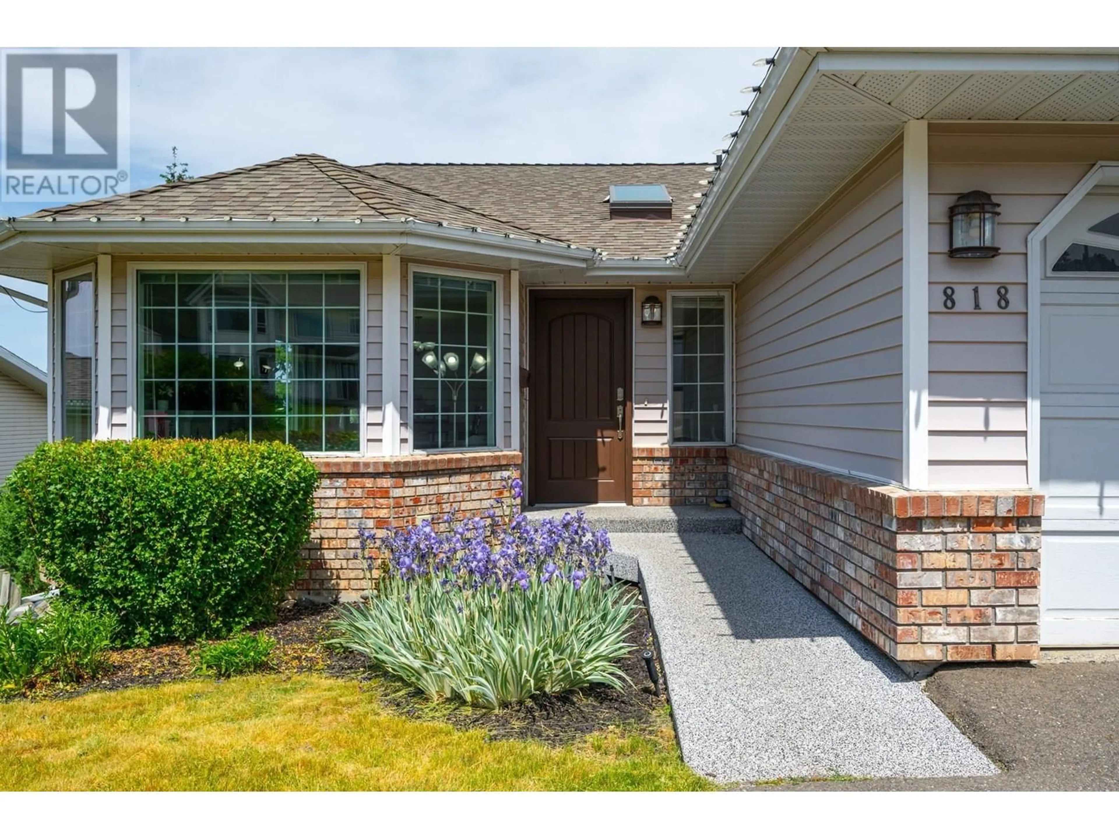 Home with brick exterior material, street for 818 GREYBRIAR COURT, Kamloops British Columbia V1S1K5
