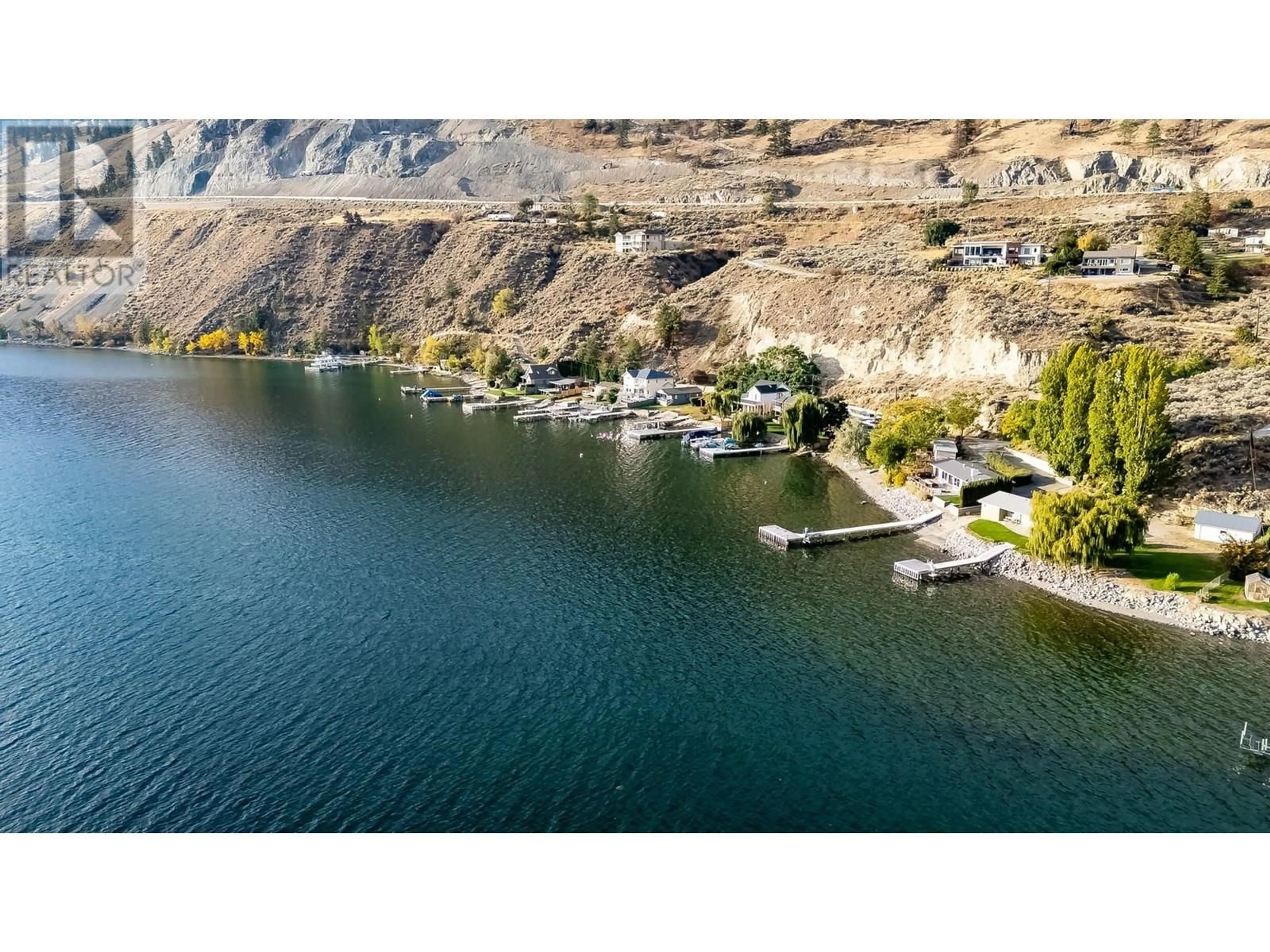 A pic from outside/outdoor area/front of a property/back of a property/a pic from drone, water/lake/river/ocean view for 475 NORTH BEACH ROAD, Summerland British Columbia V0H1Z6
