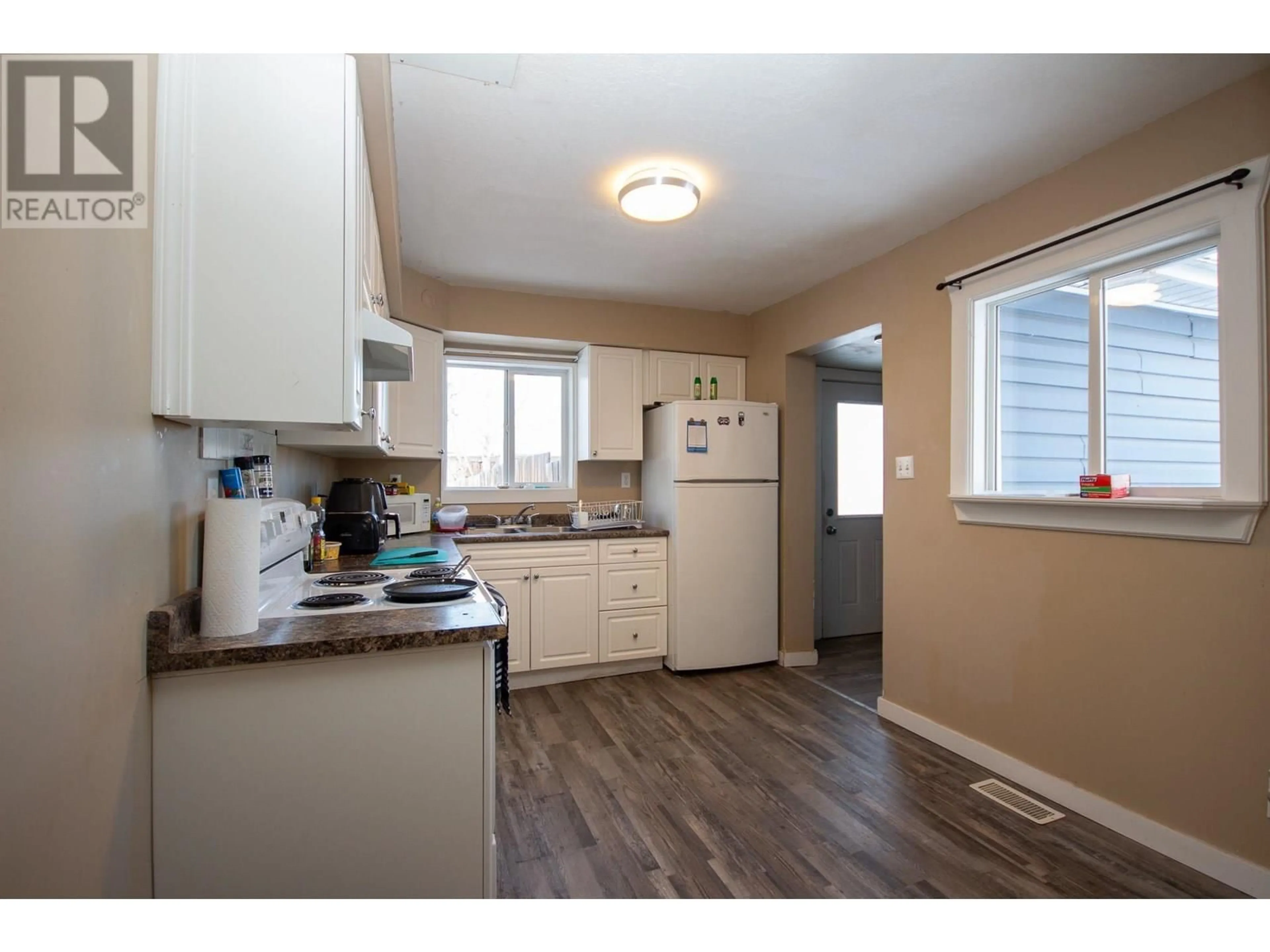 Standard kitchen, wood/laminate floor for 4908 47 AVENUE, Pouce Coupe British Columbia V0C2C0