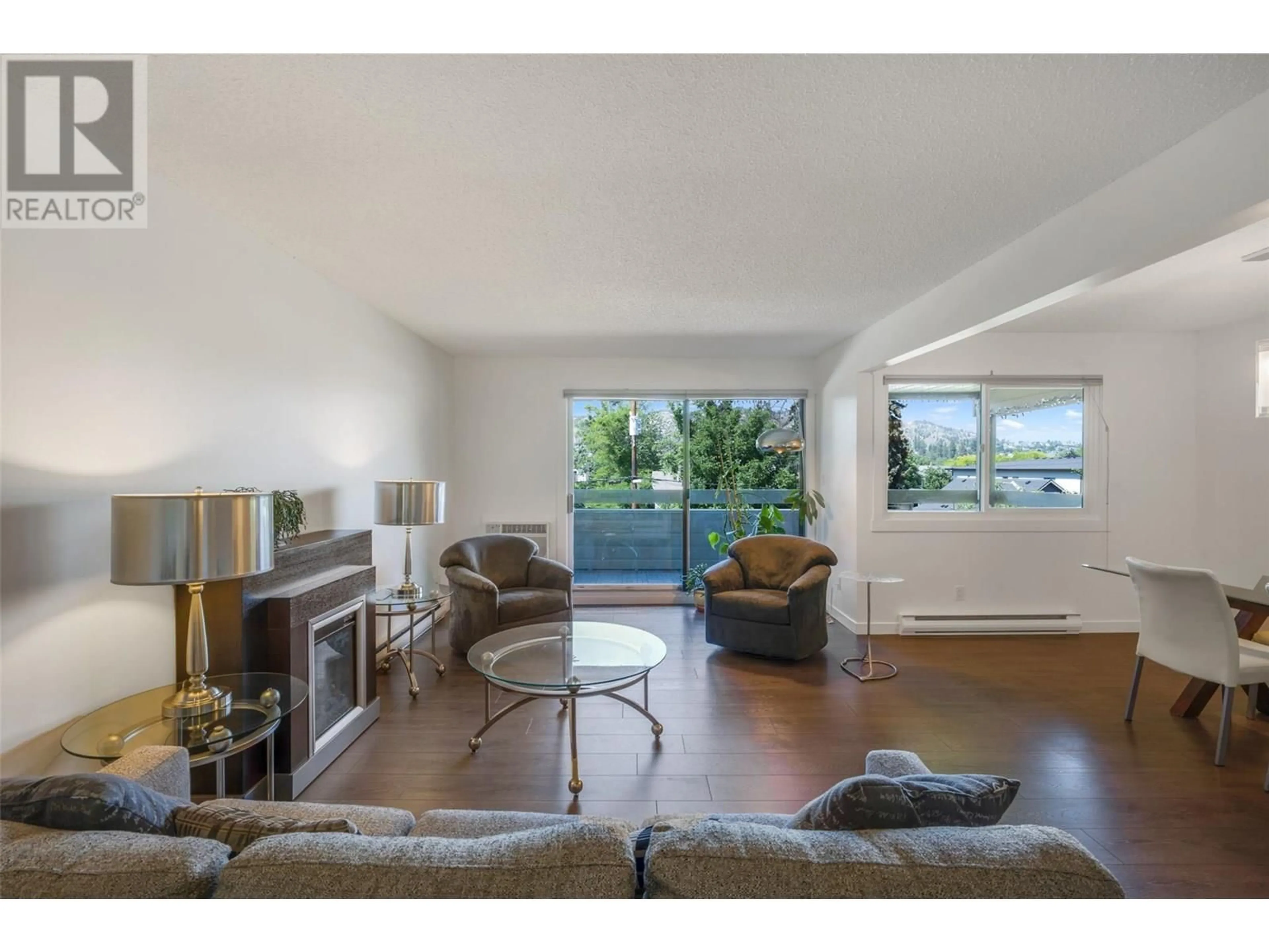 Living room with furniture, unknown for 218 - 1056 BERNARD AVENUE, Kelowna British Columbia V1Y8L7