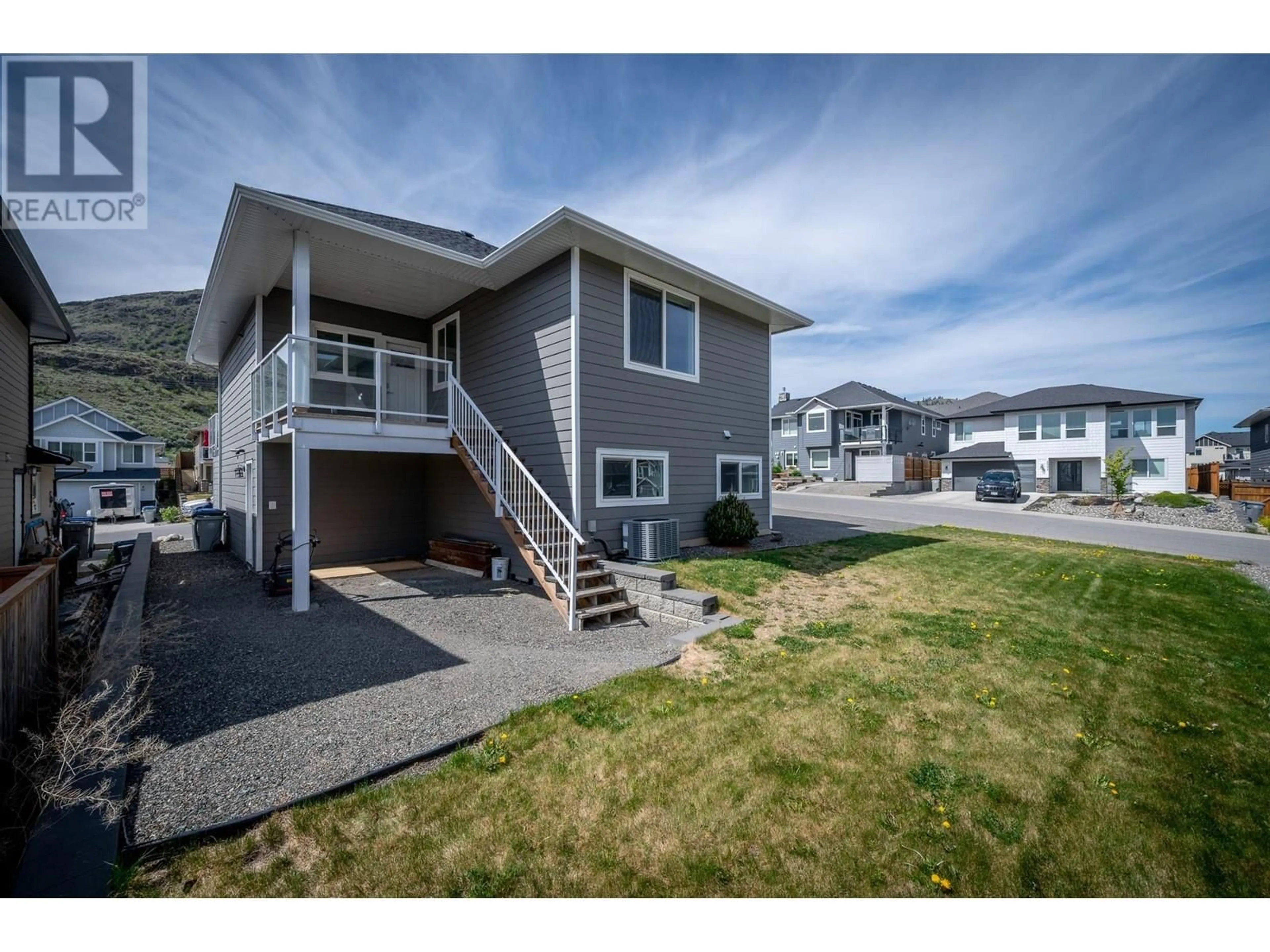 Home with vinyl exterior material, street for 2198 SADDLEBACK DRIVE, Kamloops British Columbia V2B0G7