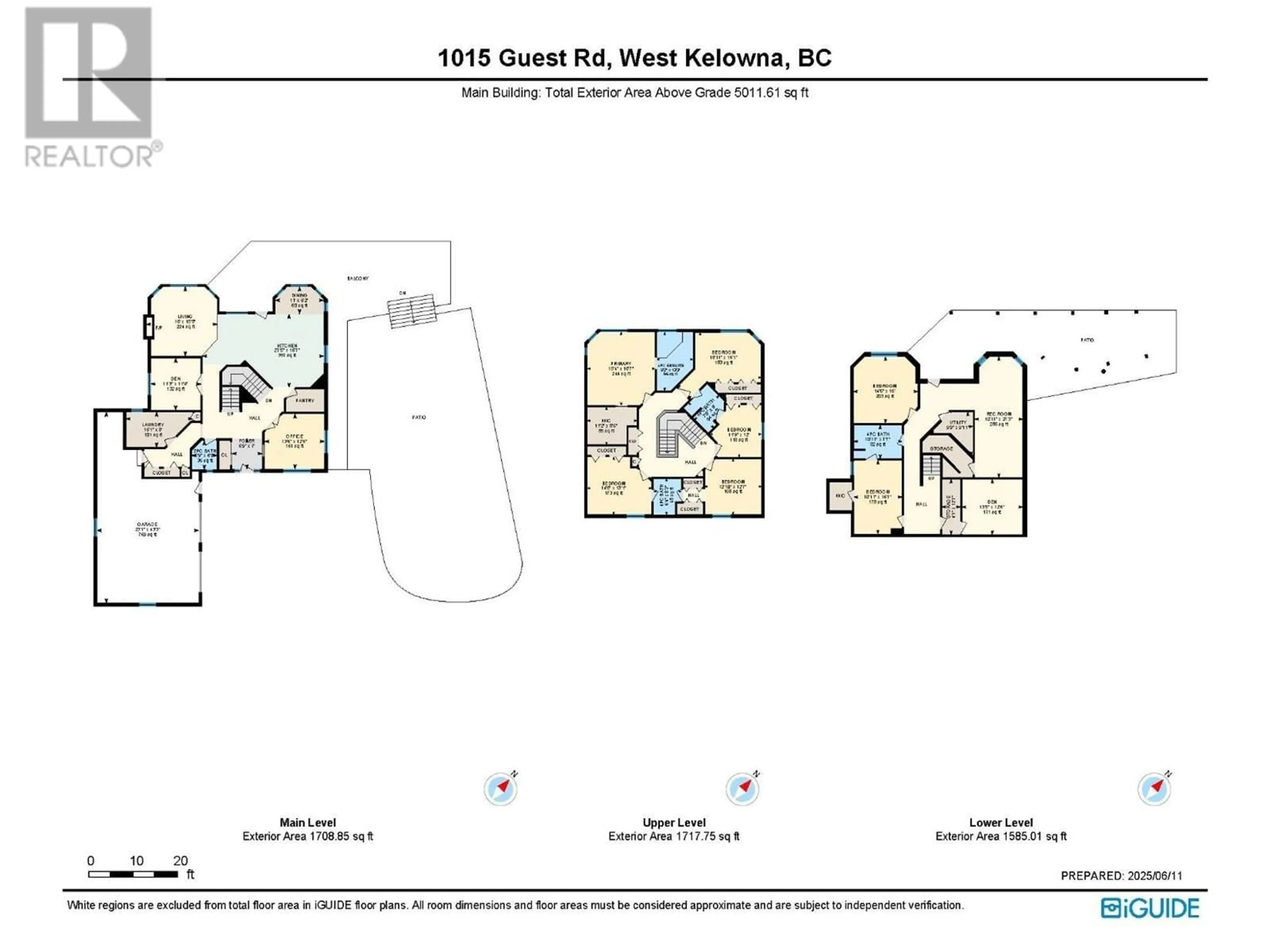 Floor plan for 1015 GUEST ROAD, West Kelowna British Columbia V1Z3L2