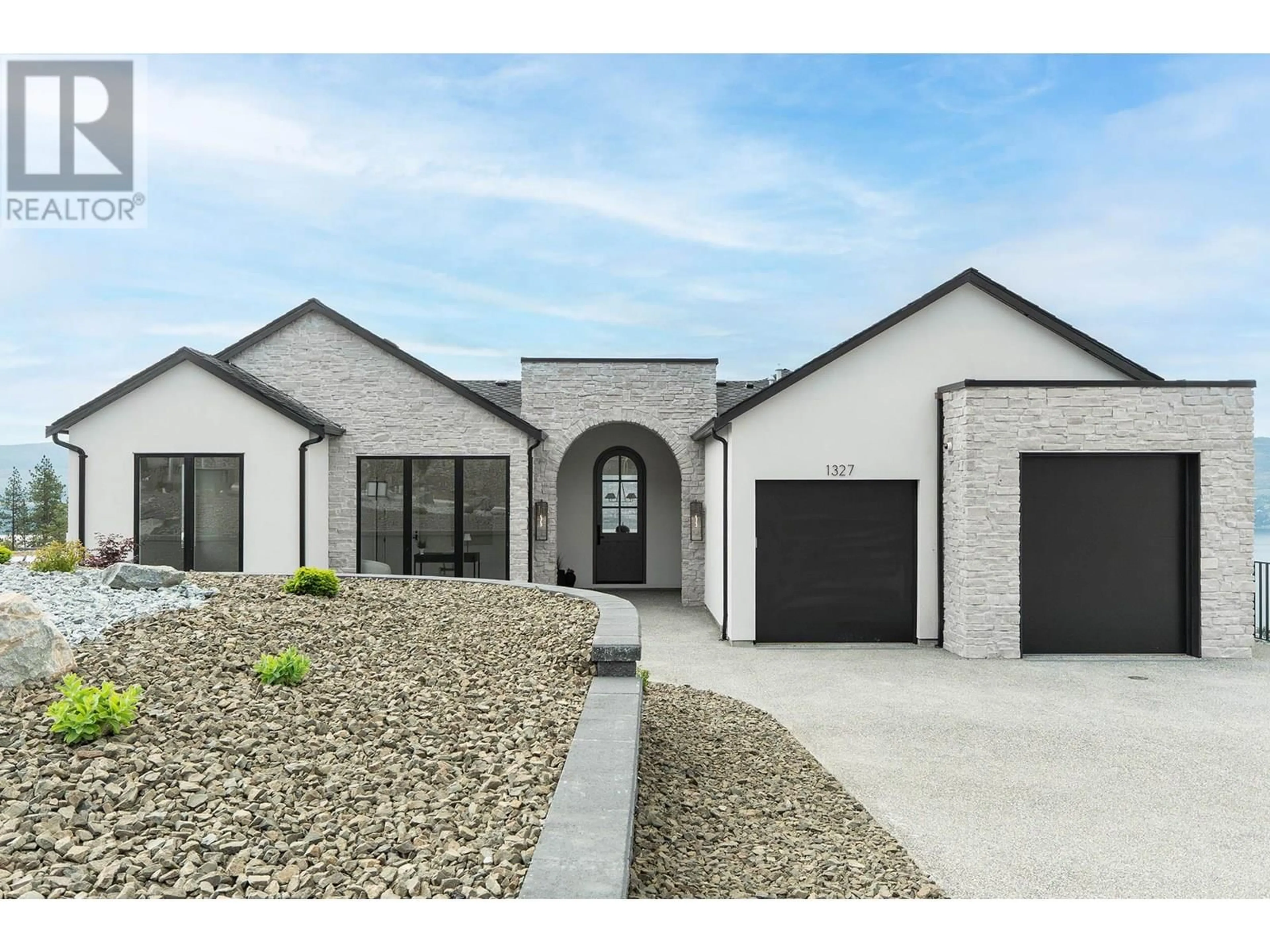 Home with brick exterior material, street for 1327 VINEYARD DRIVE, West Kelowna British Columbia V4T3H9
