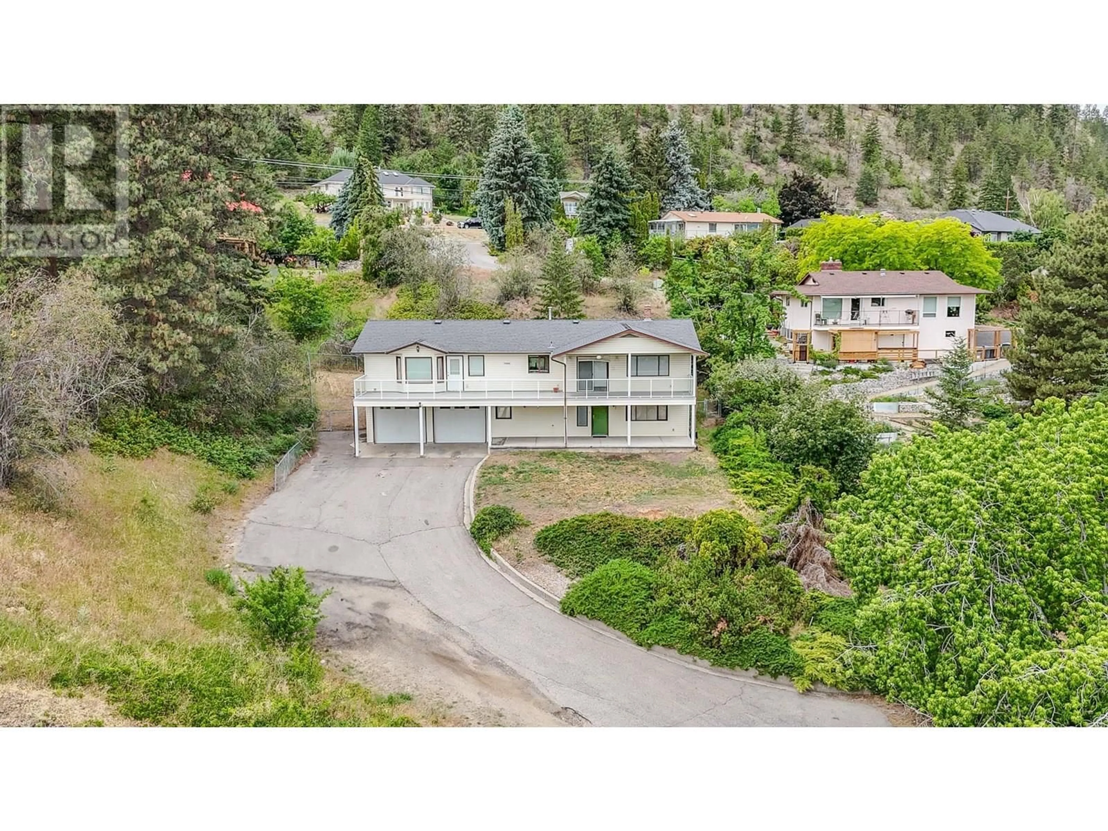 A pic from outside/outdoor area/front of a property/back of a property/a pic from drone, unknown for 6405 NEWTON ROAD, Summerland British Columbia V0H1Z7