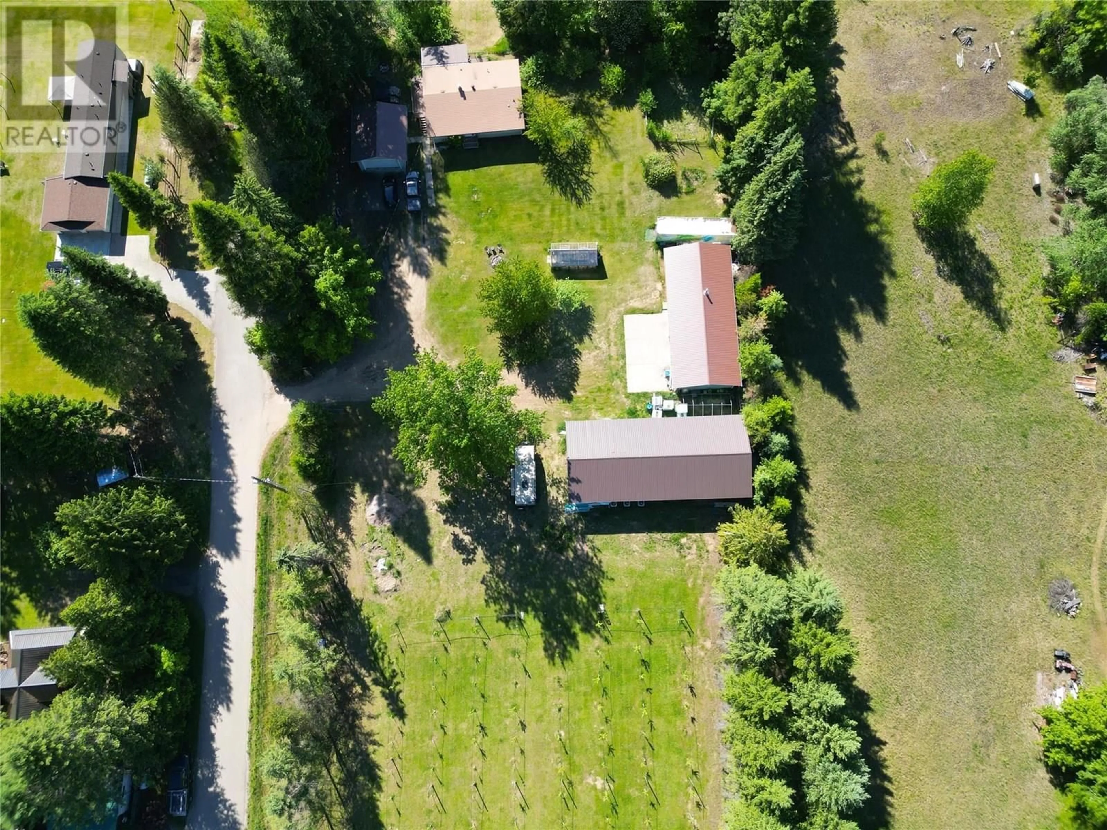A pic from outside/outdoor area/front of a property/back of a property/a pic from drone, unknown for 1062 SCAMP ROAD, Glade British Columbia V1N4R3
