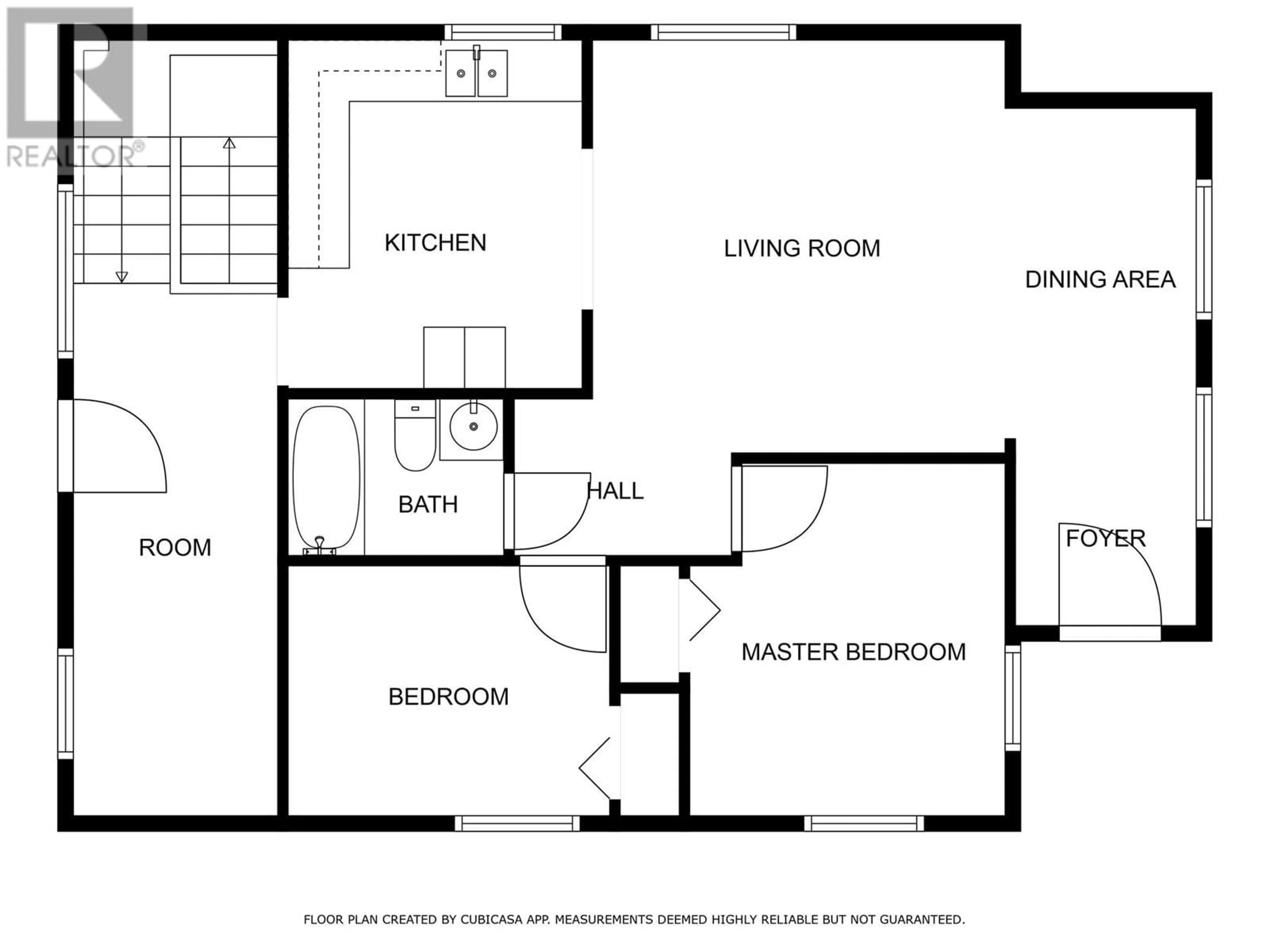 Floor plan for 8127 DONALDSON DRIVE, Grand Forks British Columbia V0H1H2