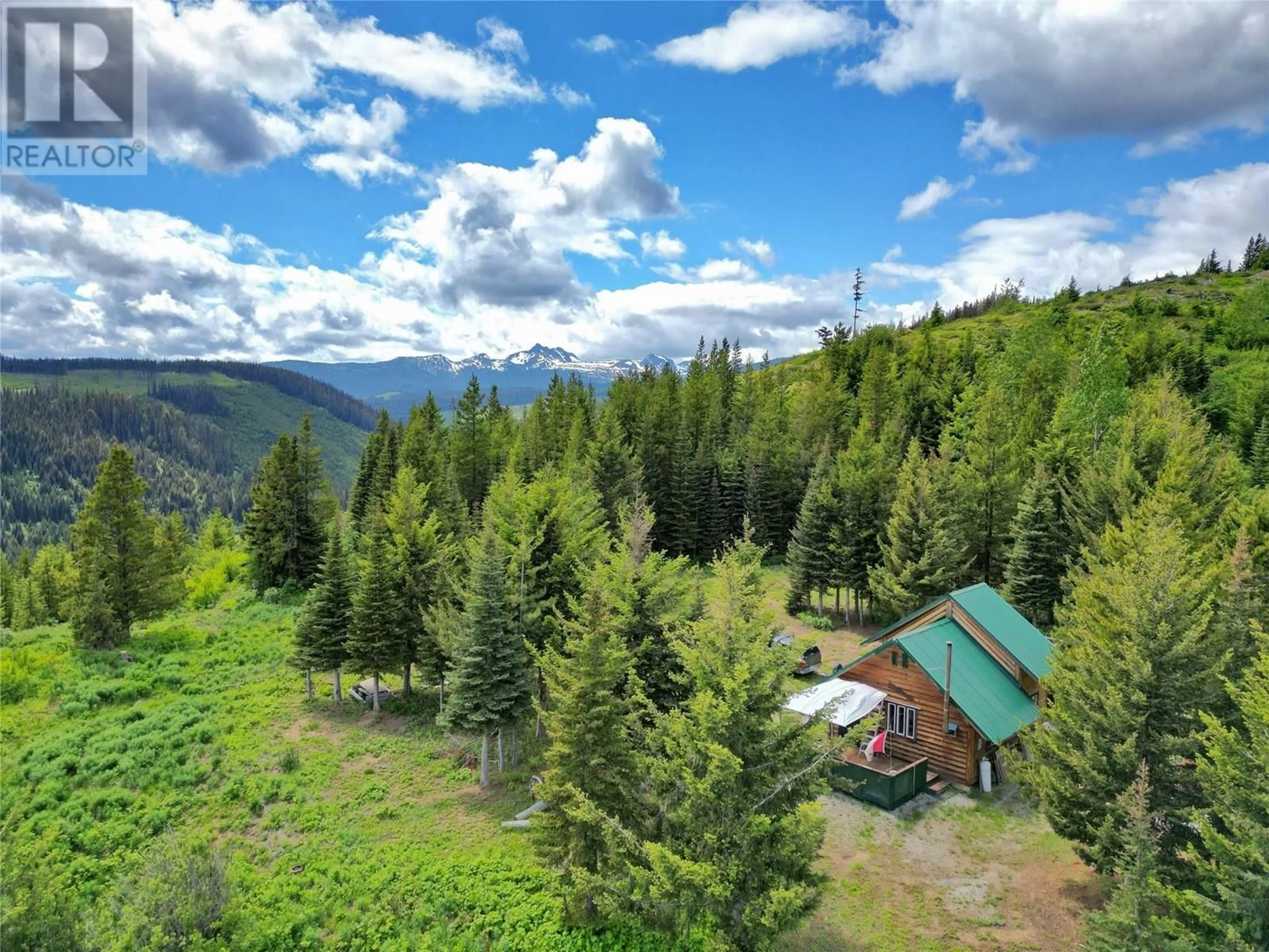A pic from outside/outdoor area/front of a property/back of a property/a pic from drone, forest/trees view for DL 260 LAWLESS CREEK ROAD, Tulameen British Columbia V0X1W0
