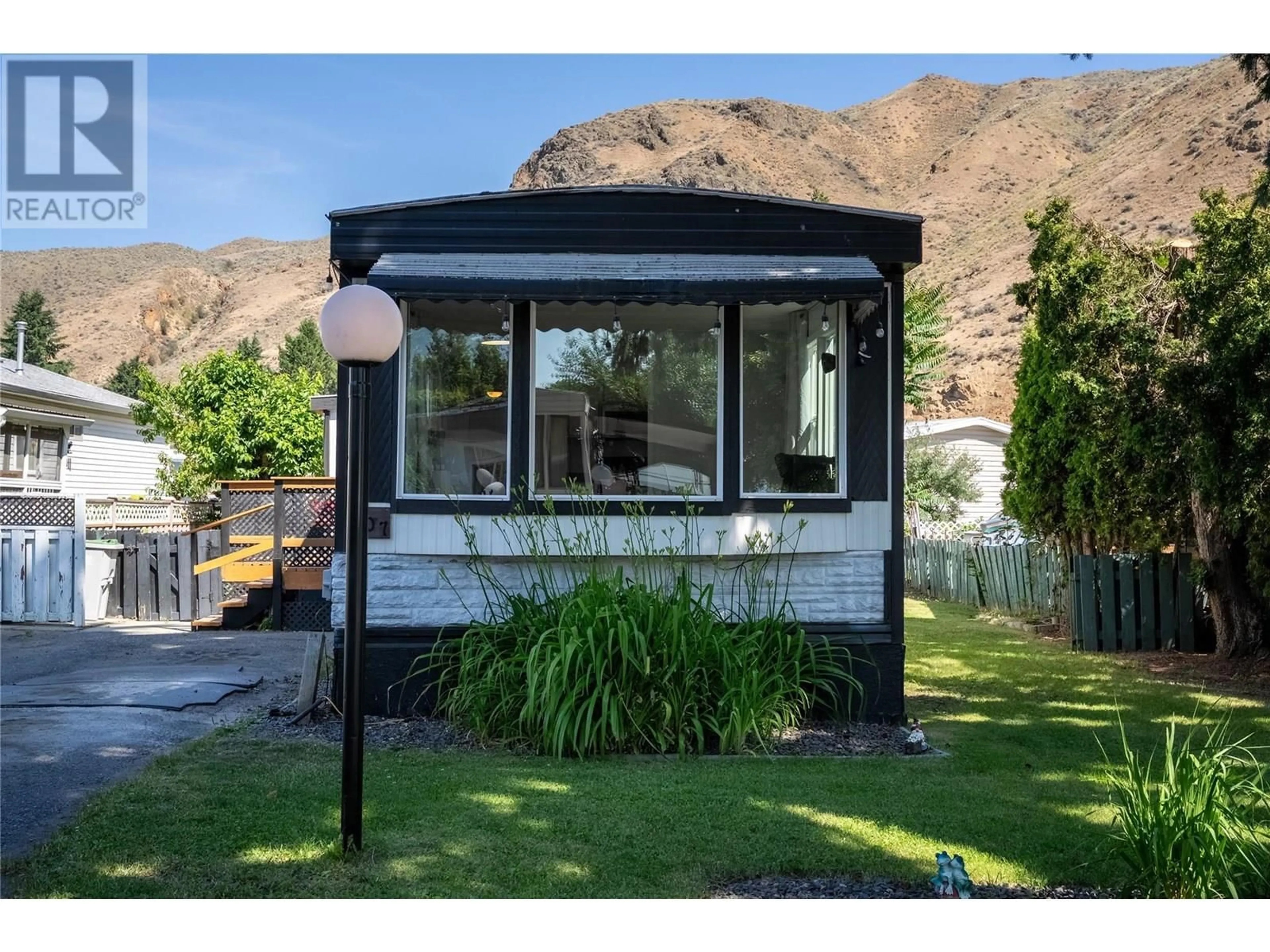 Home with vinyl exterior material, mountain view for 107 - 2401 ORD ROAD, Kamloops British Columbia V2B7V8