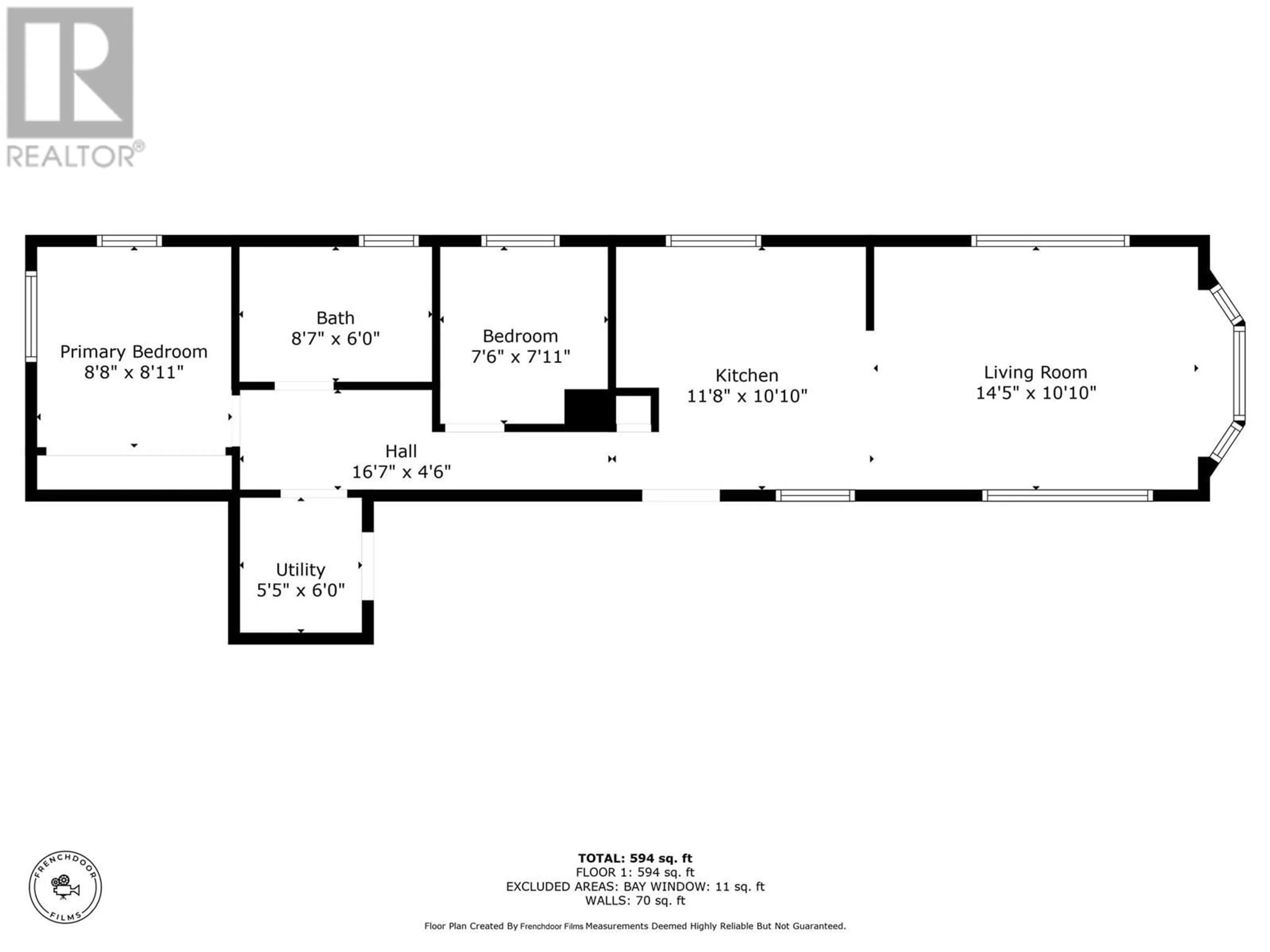 Floor plan for 107 - 2401 ORD ROAD, Kamloops British Columbia V2B7V8
