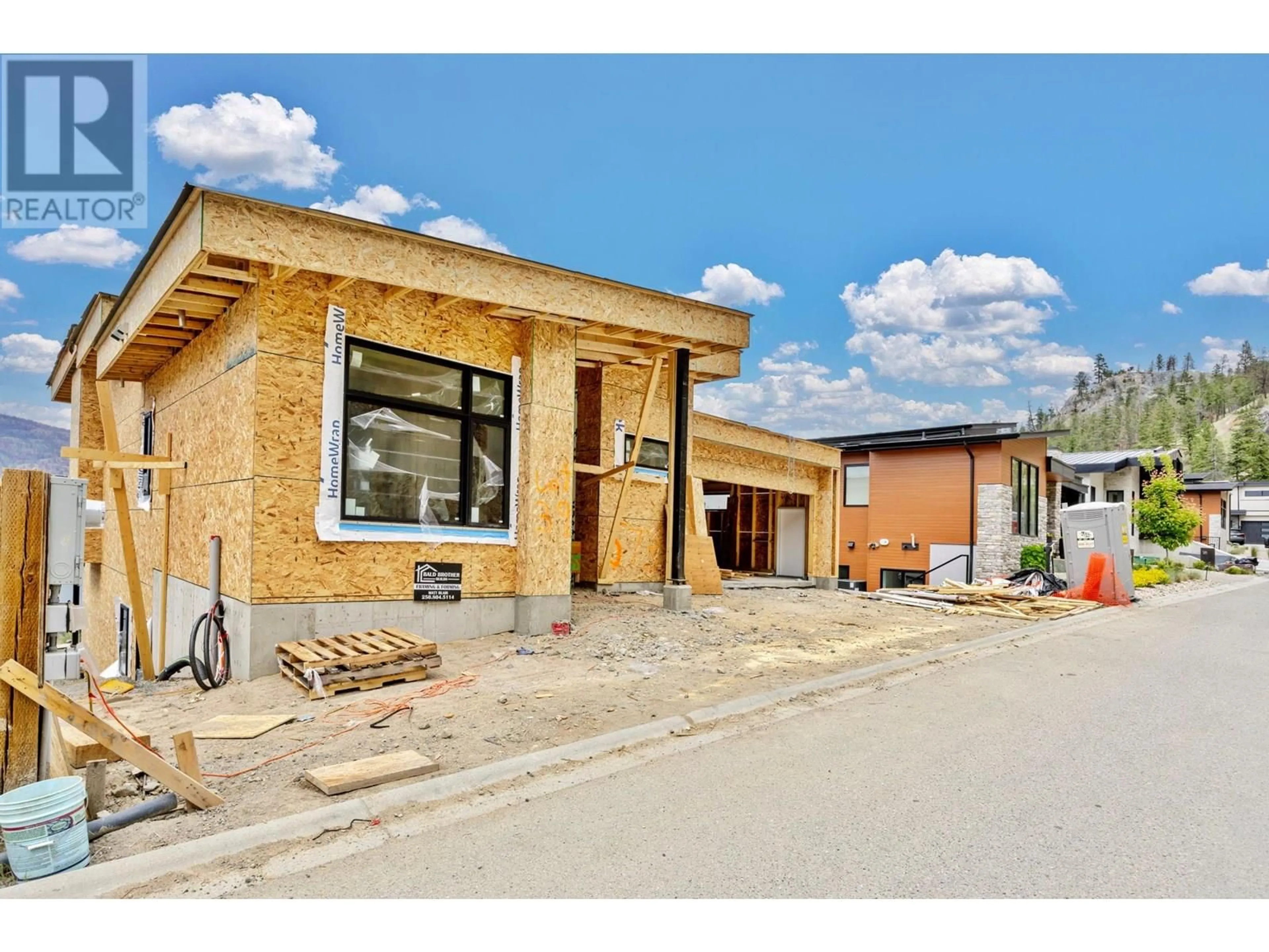 Home with brick exterior material, street for 573 CLIFTON COURT, Kelowna British Columbia V1V0B7