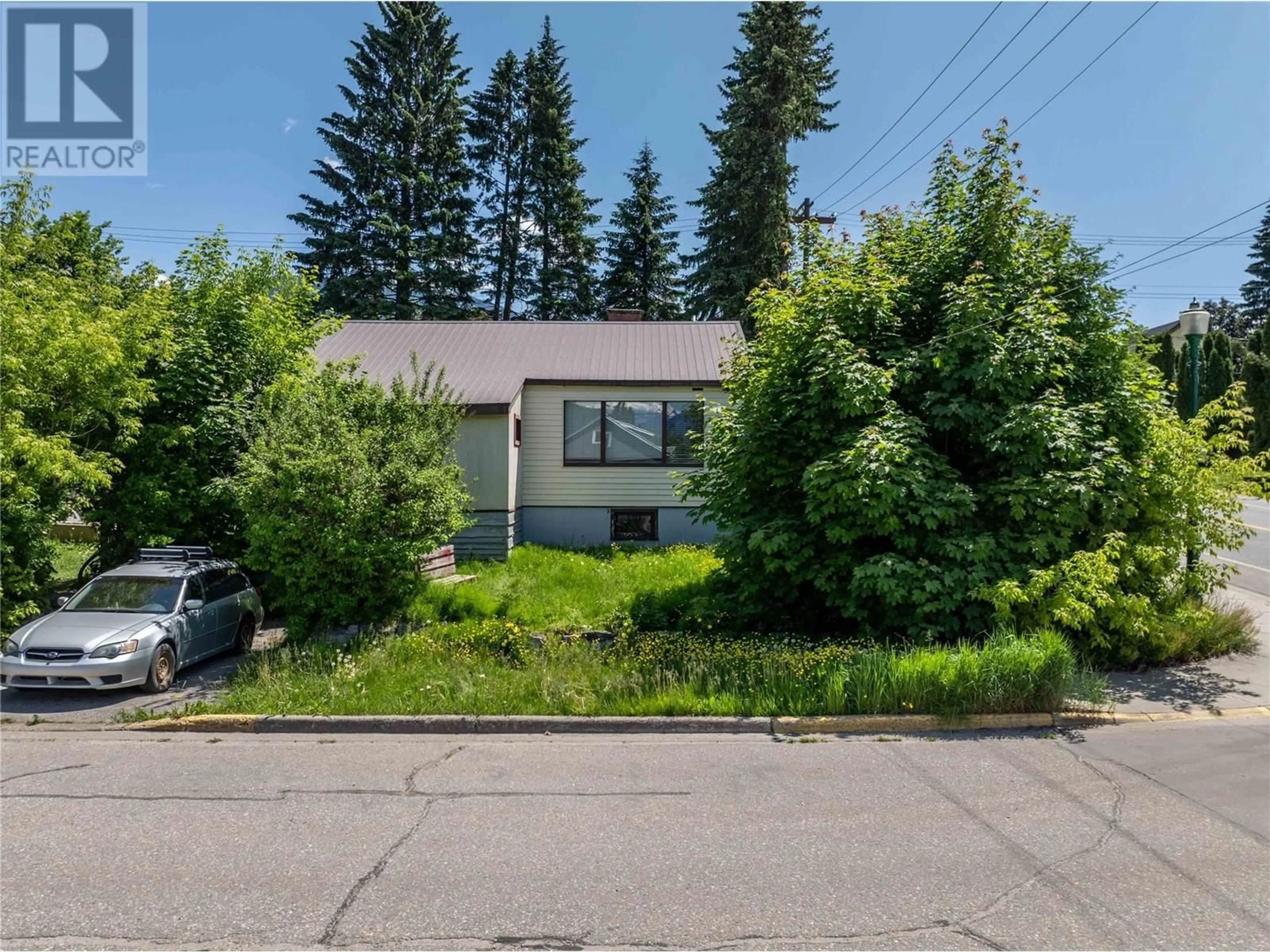 A pic from outside/outdoor area/front of a property/back of a property/a pic from drone, street for 416 CONNAUGHT AVENUE, Revelstoke British Columbia V0E2S0