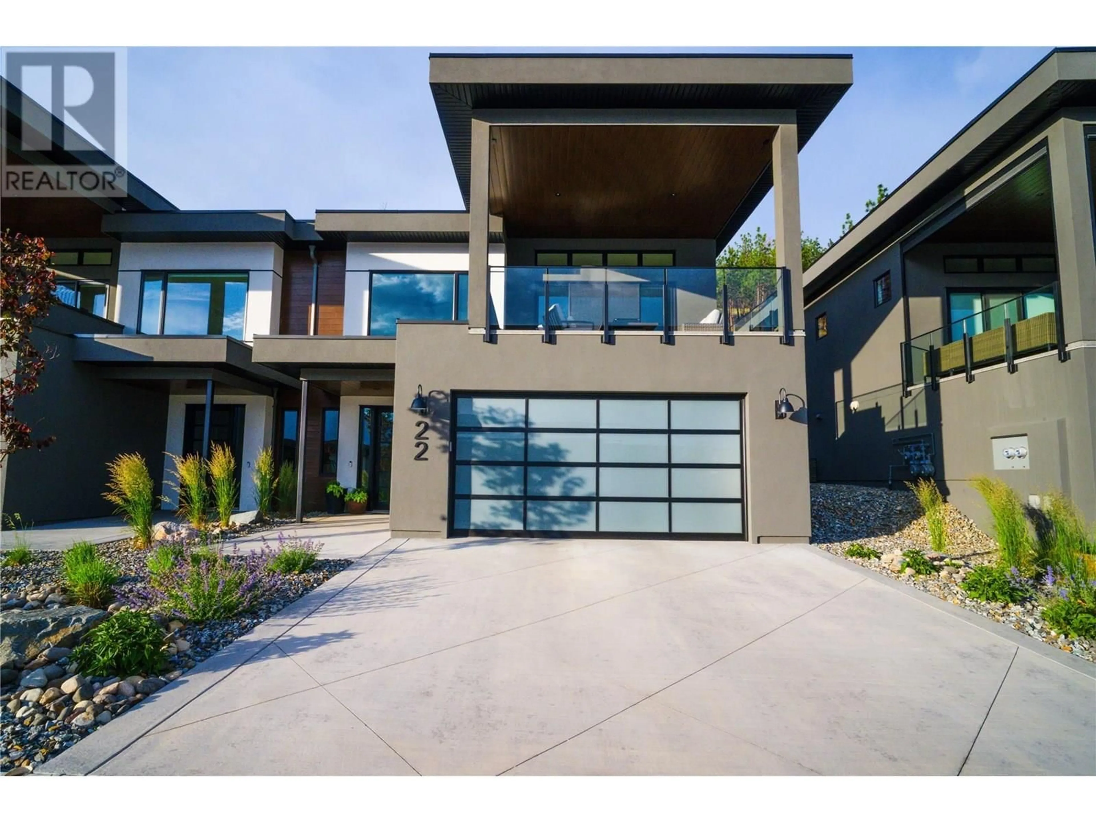 Home with brick exterior material, street for 22 - 9201 OKANAGAN CENTRE ROAD WEST, Lake Country British Columbia V4V0B8