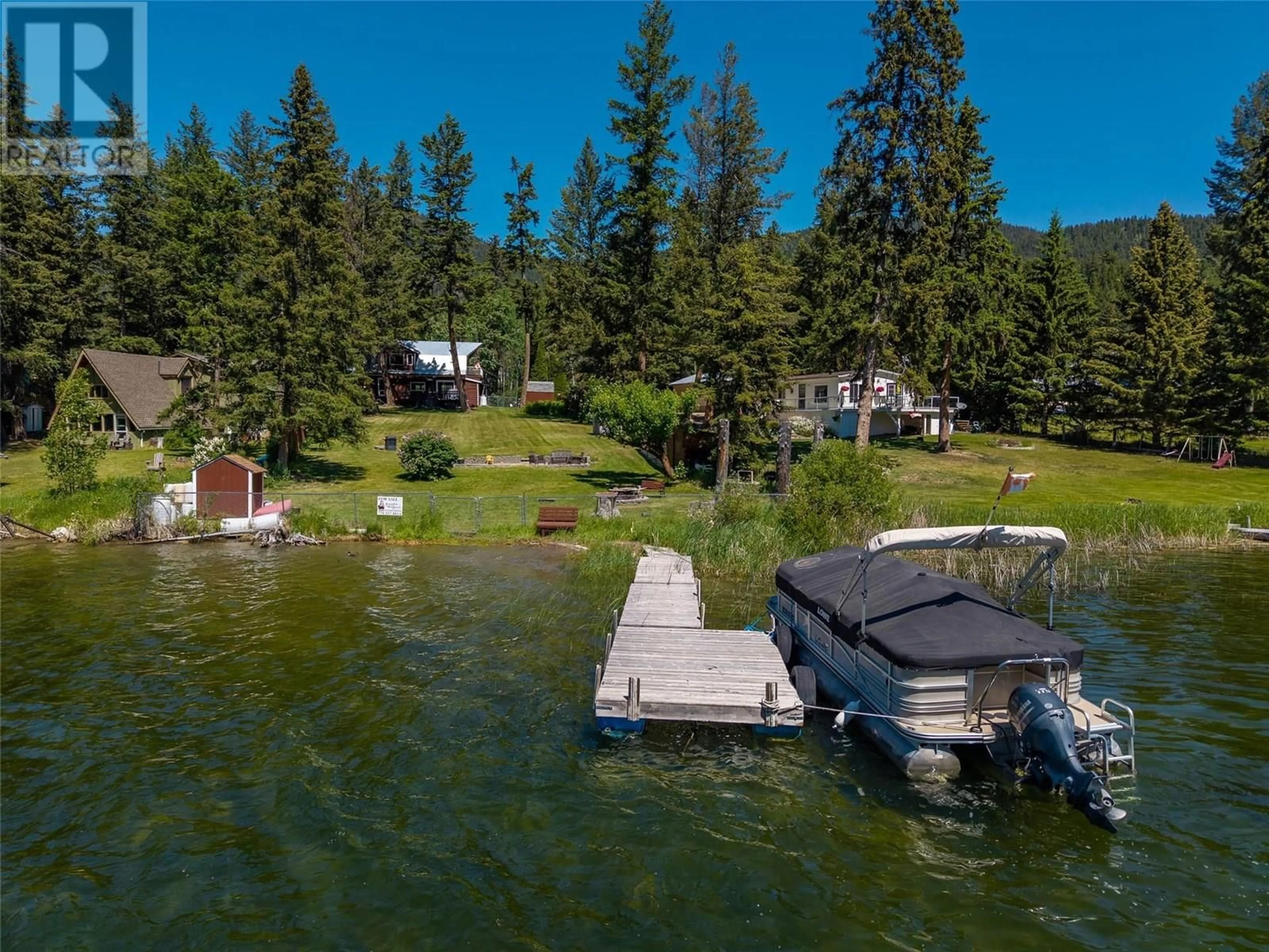 A pic from outside/outdoor area/front of a property/back of a property/a pic from drone, water/lake/river/ocean view for 2292 OJIBWAY ROAD, Kamloops British Columbia V2H1P1