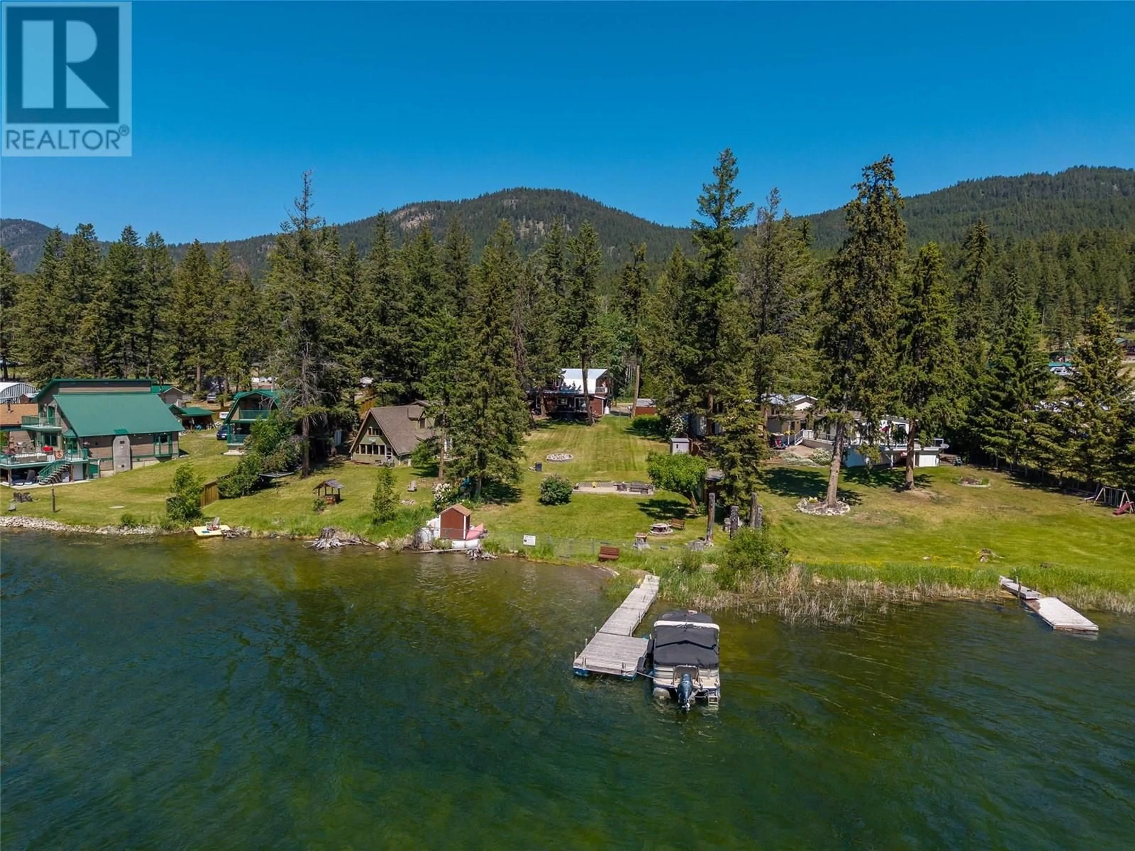 A pic from outside/outdoor area/front of a property/back of a property/a pic from drone, water/lake/river/ocean view for 2292 OJIBWAY ROAD, Kamloops British Columbia V2H1P1