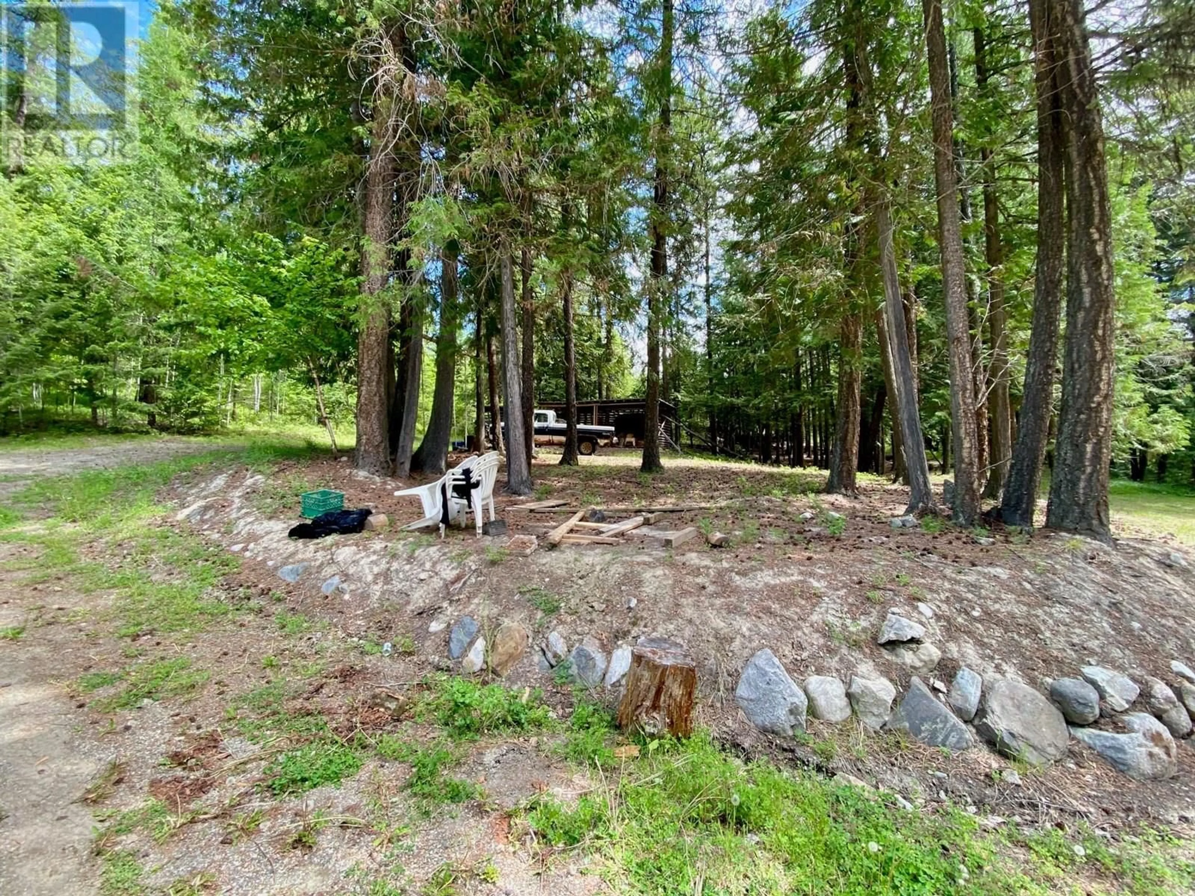 A pic from outside/outdoor area/front of a property/back of a property/a pic from drone, forest/trees view for 1433 CREIGHTON VALLEY ROAD, Lumby British Columbia V0E2G0