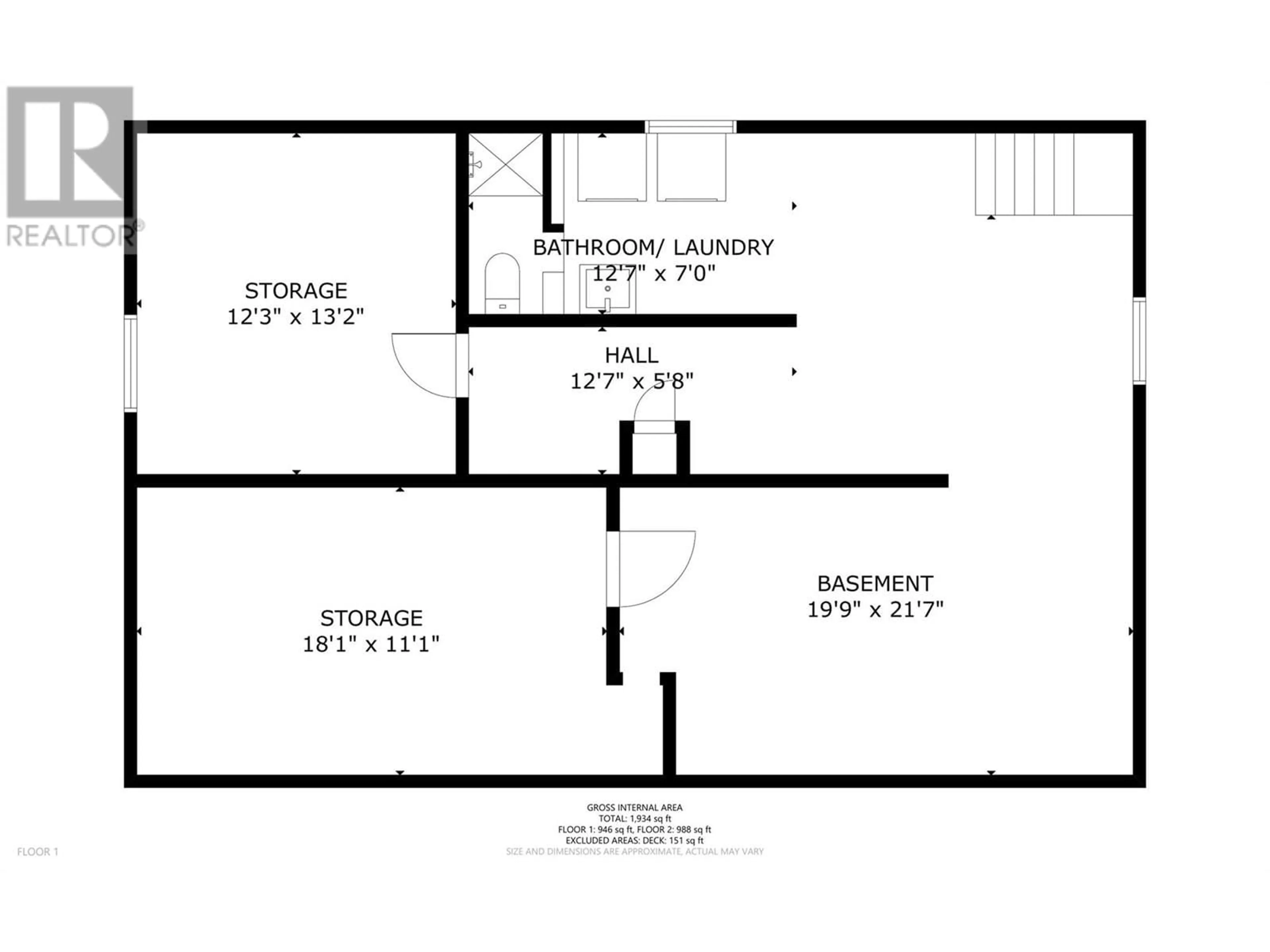 Floor plan for 590 JASCHINSKY ROAD, Kelowna British Columbia V1X1L8