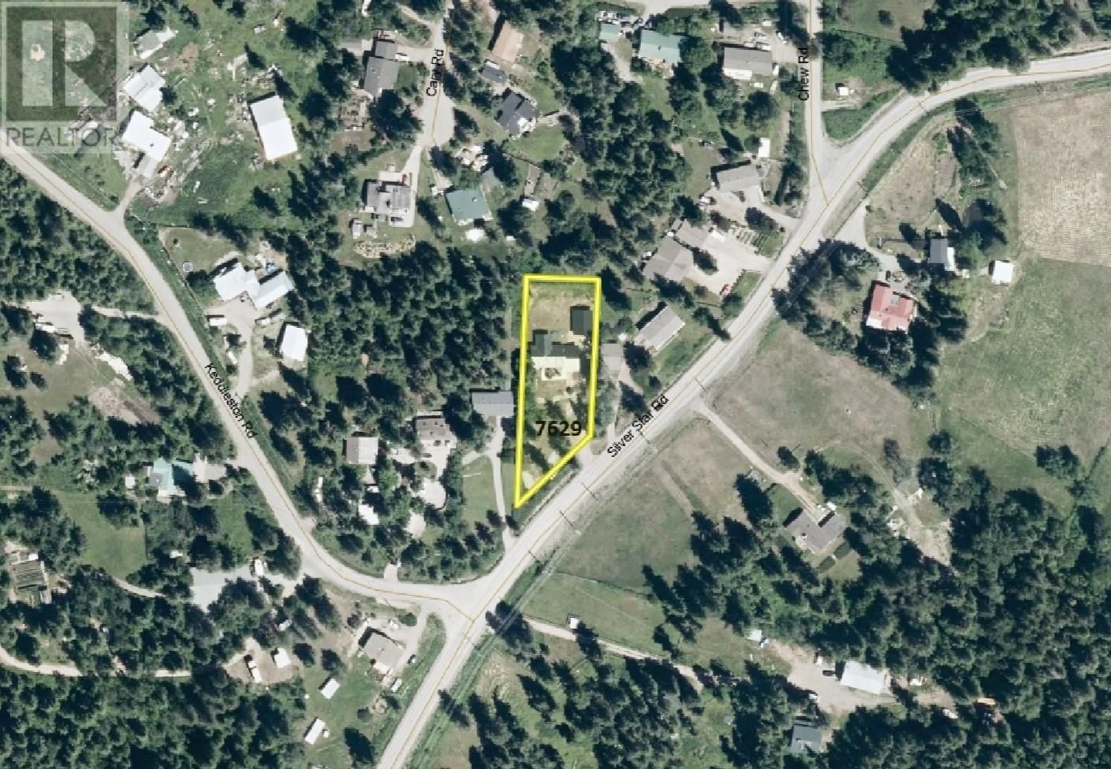 Picture of a map for 7629 SILVER STAR ROAD, Vernon British Columbia V1B3N7