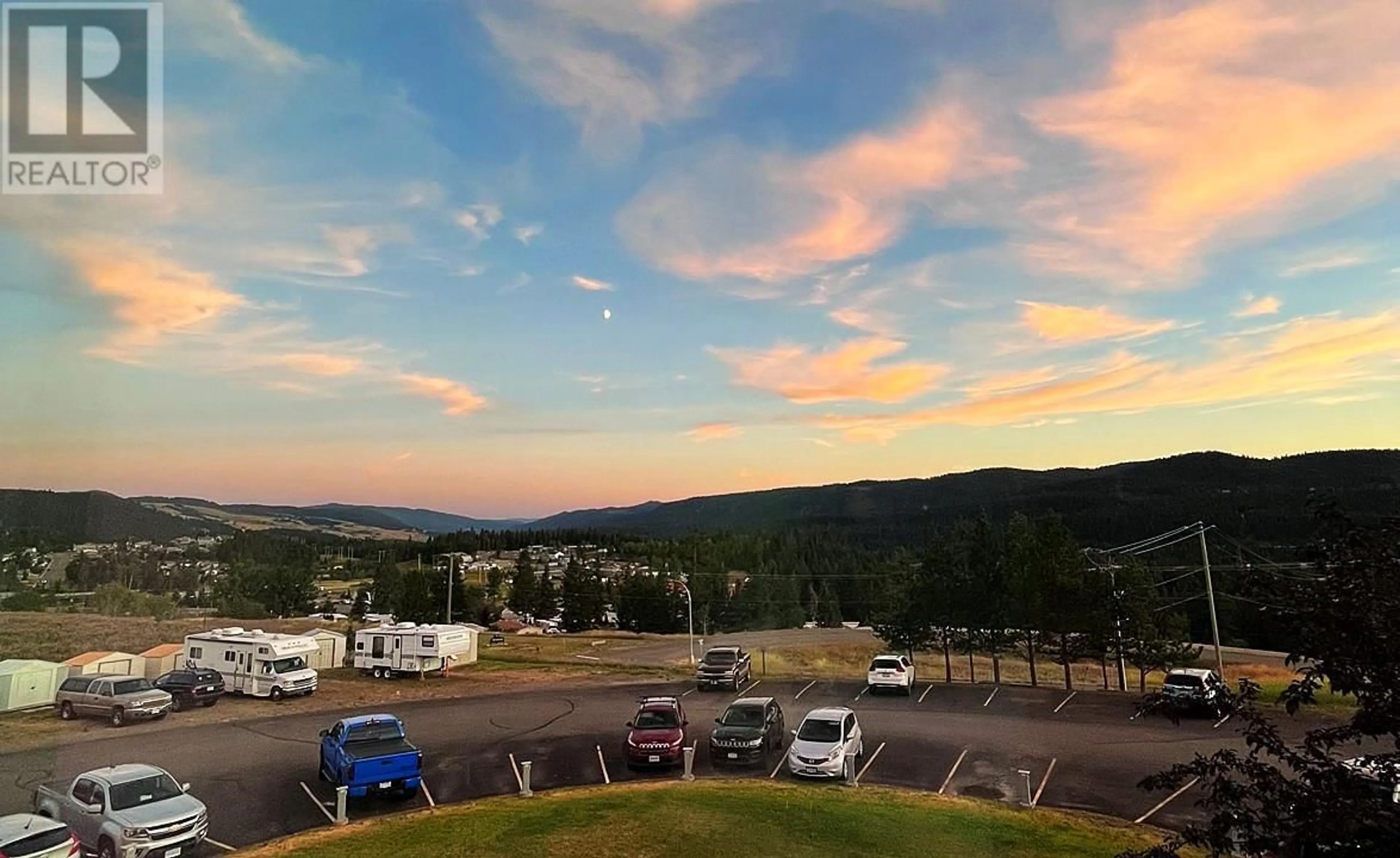 A pic from outside/outdoor area/front of a property/back of a property/a pic from drone, mountain view for 212 - 400 OPAL DRIVE, Logan Lake British Columbia V0K1W0