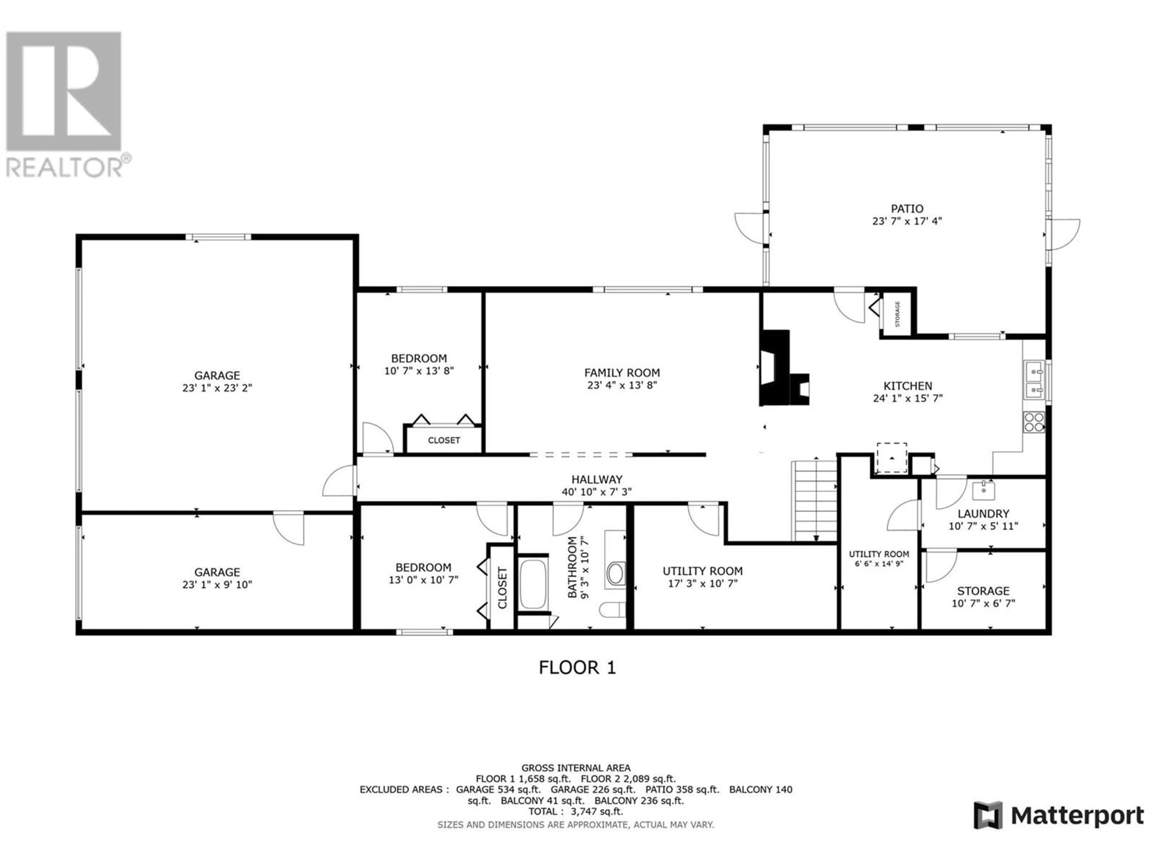 Floor plan for 2484 SUNRISE BOULEVARD, Blind Bay British Columbia V0E2W2